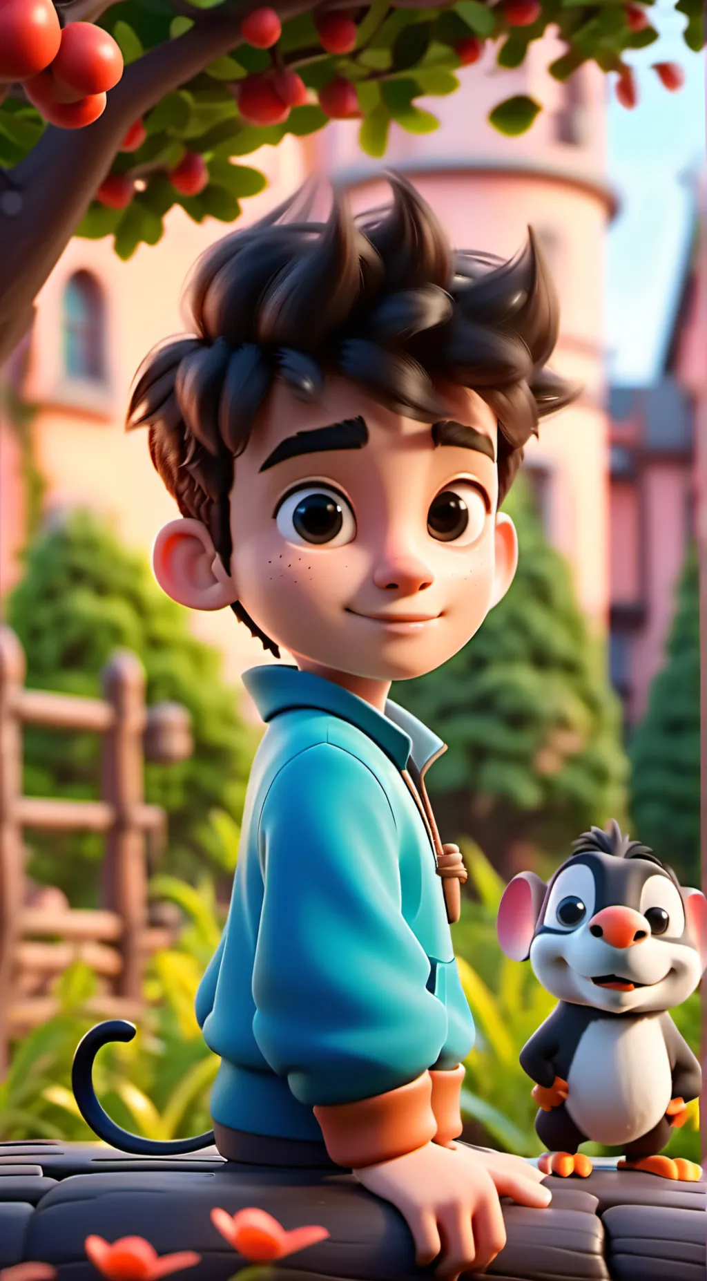 ai character: Fnf background