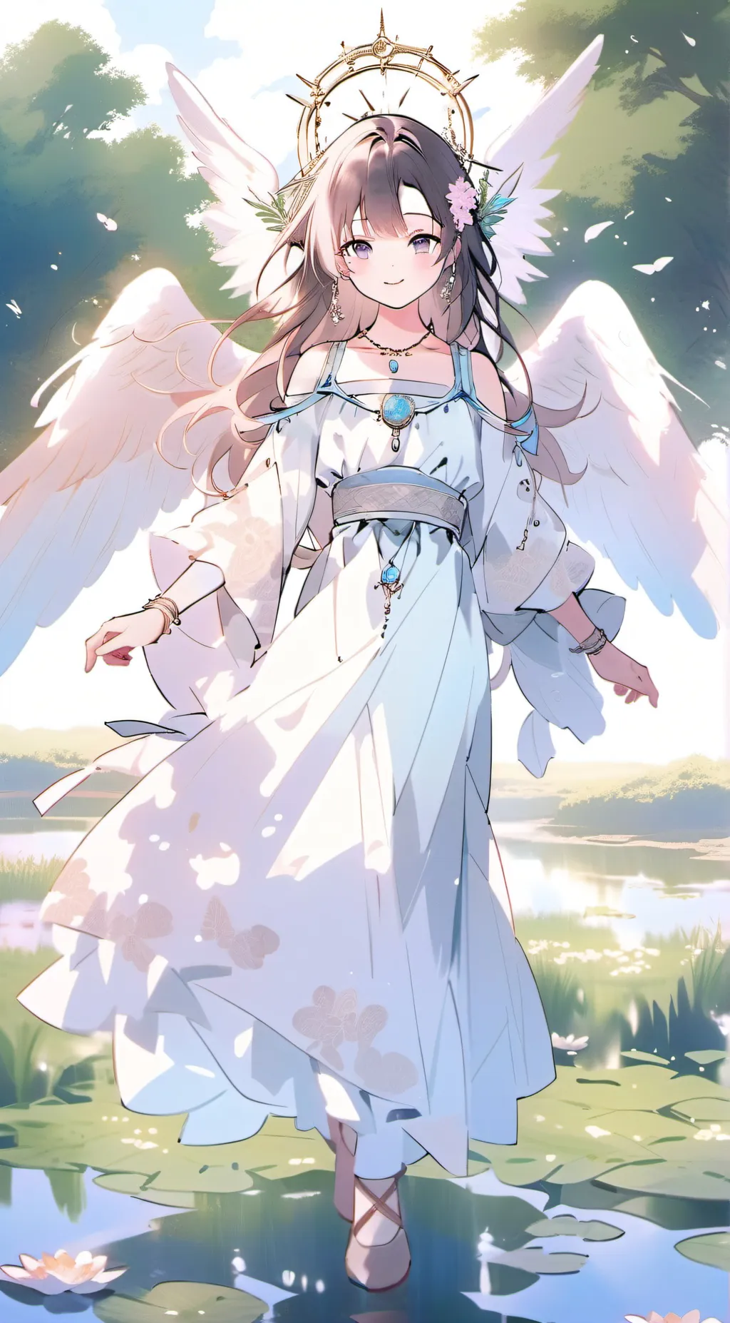 ai character: Aowei  background