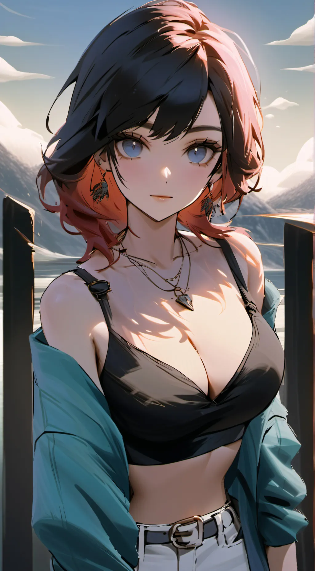 ai character: Valerie  background