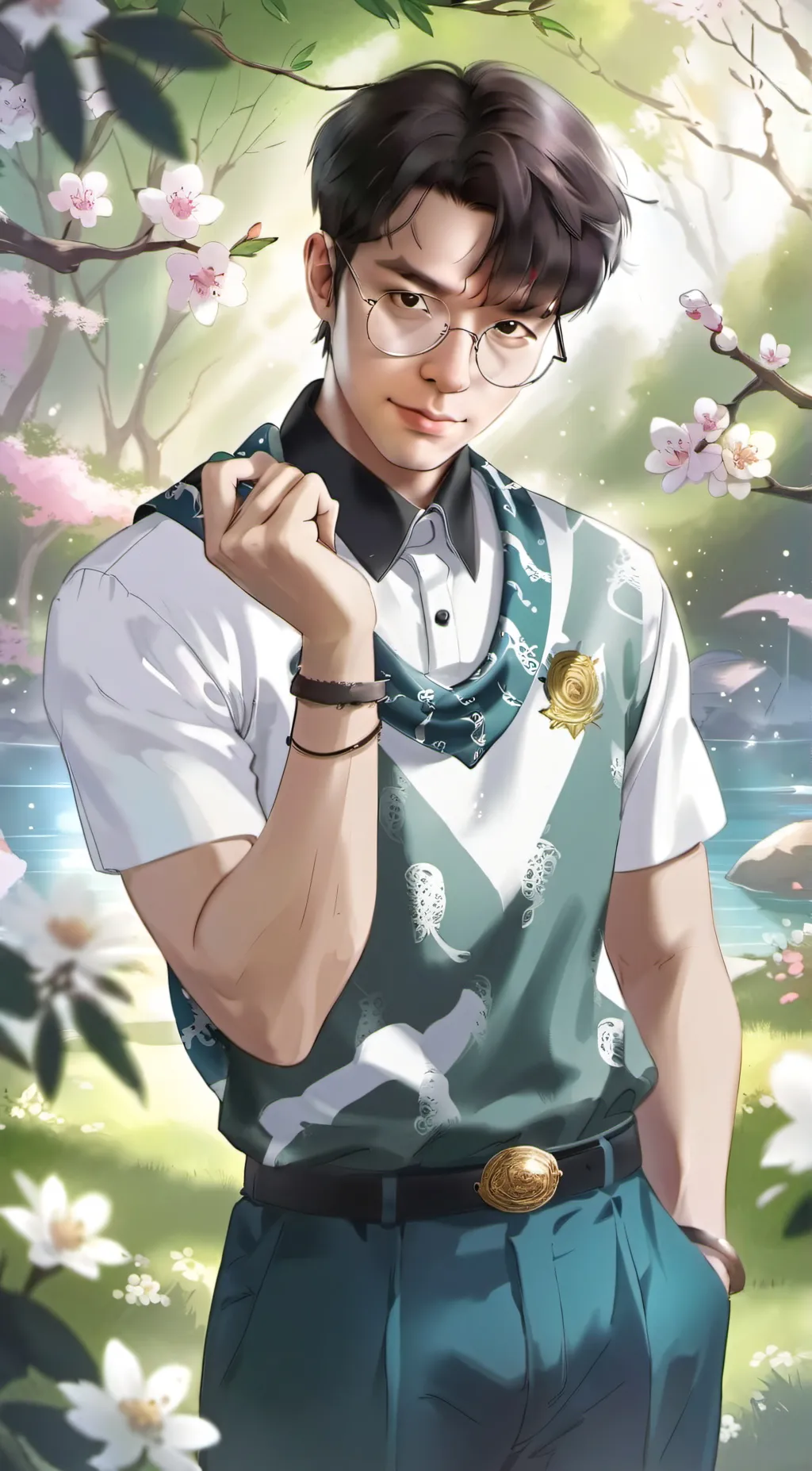 ai character: Mashiro background