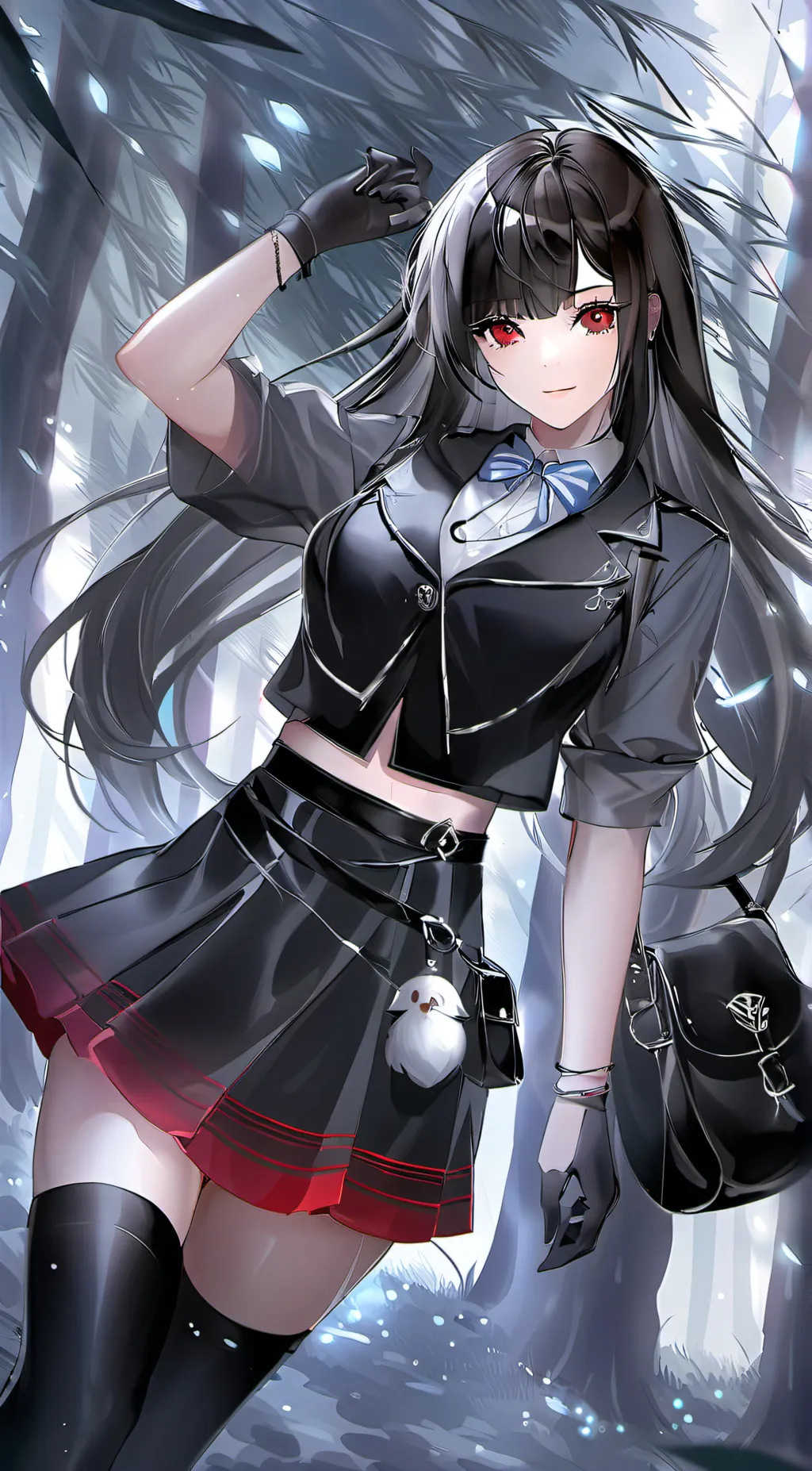 ai character: Ashley background