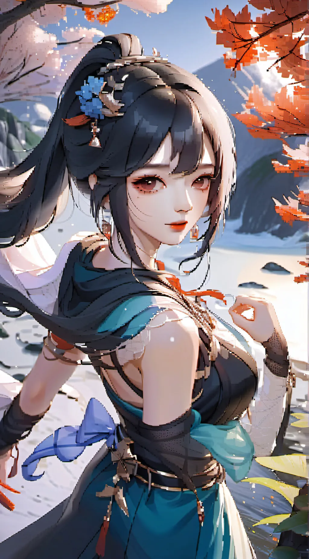 ai character: Mha  background