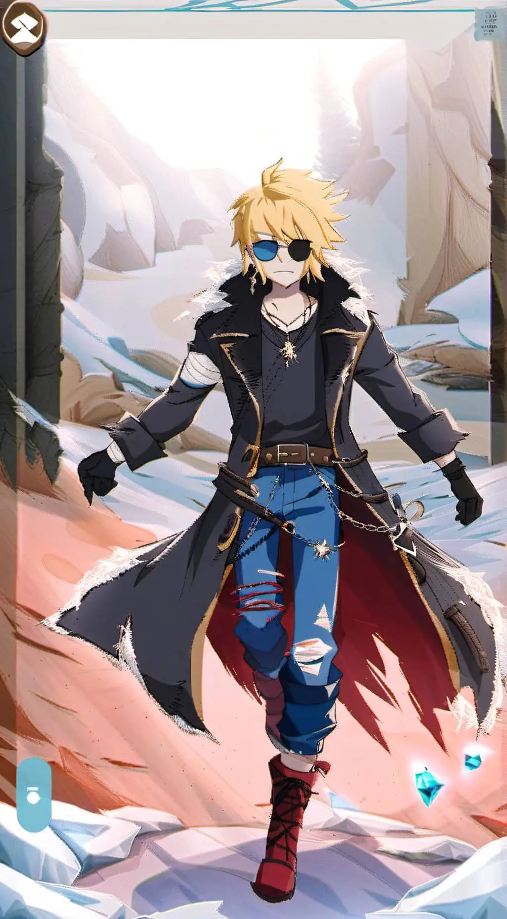 ai character: A Fear/Past background