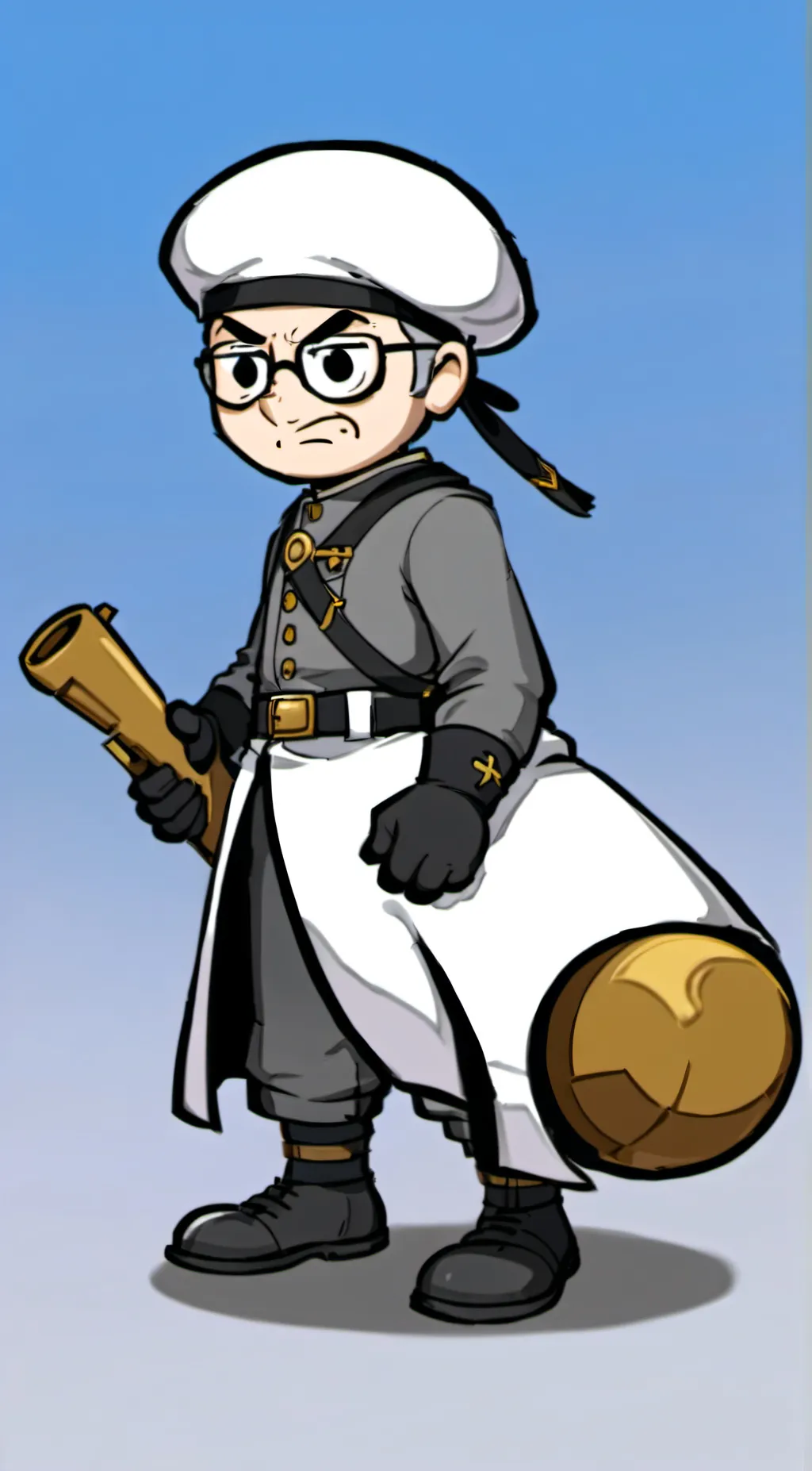 ai character: Geoffrey Plumb background