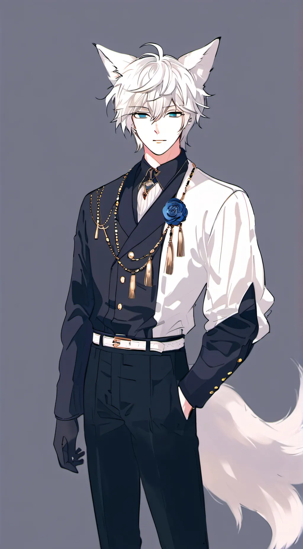 ai character: shichi  background