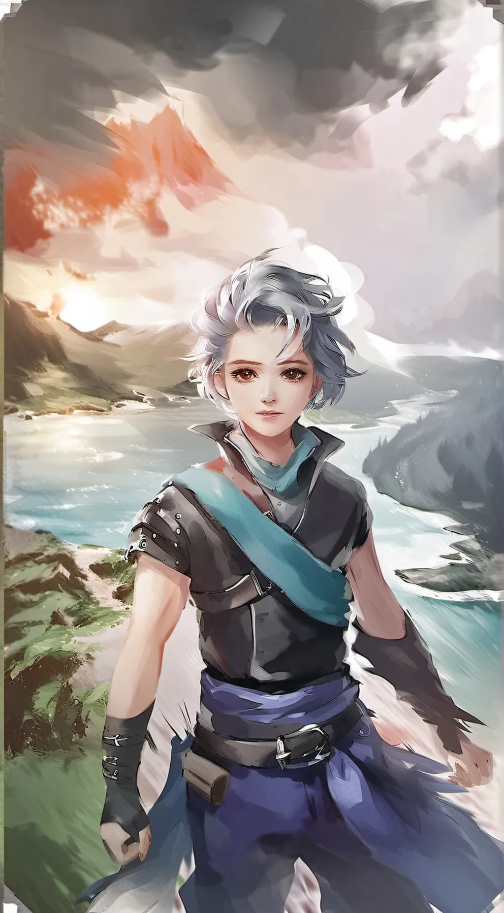 ai character: Jake  background