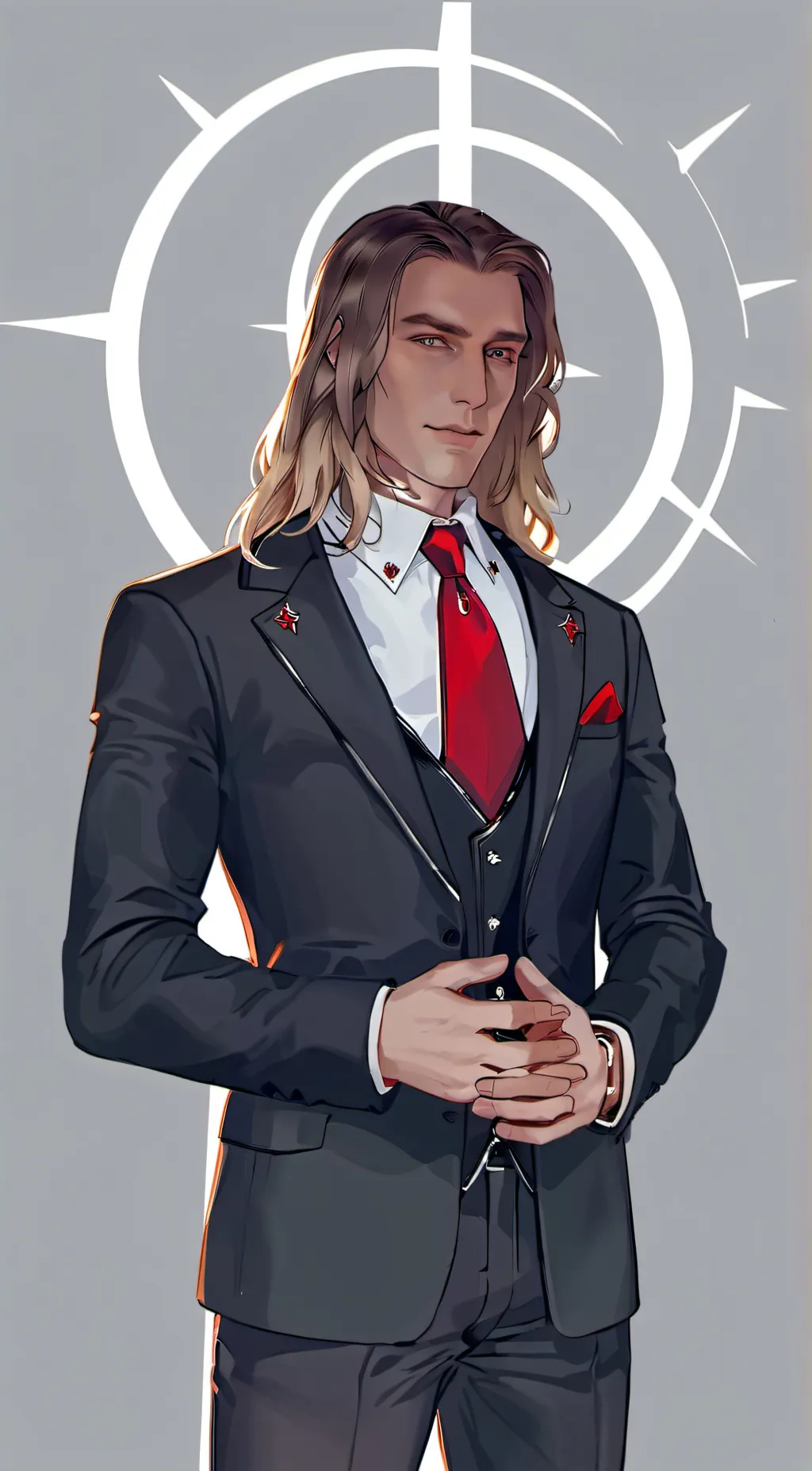 ai character: Micheal Langdon background