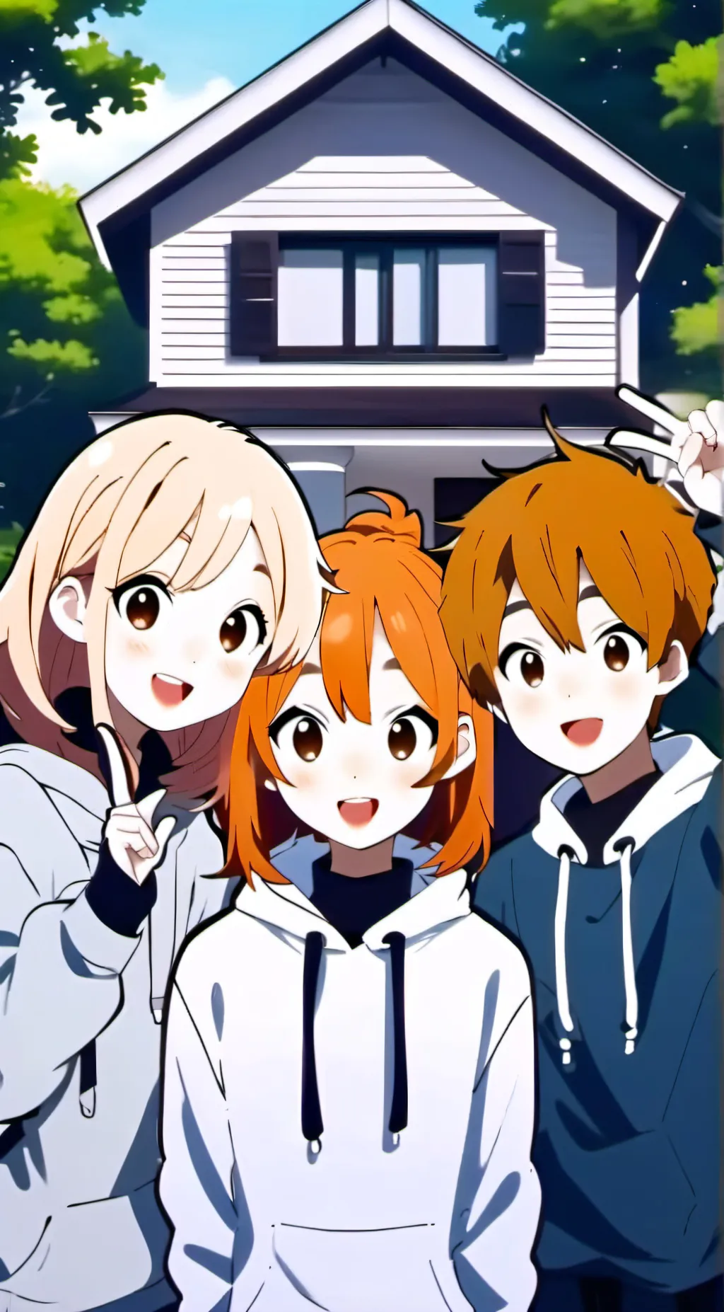 ai character: tree best friends  background