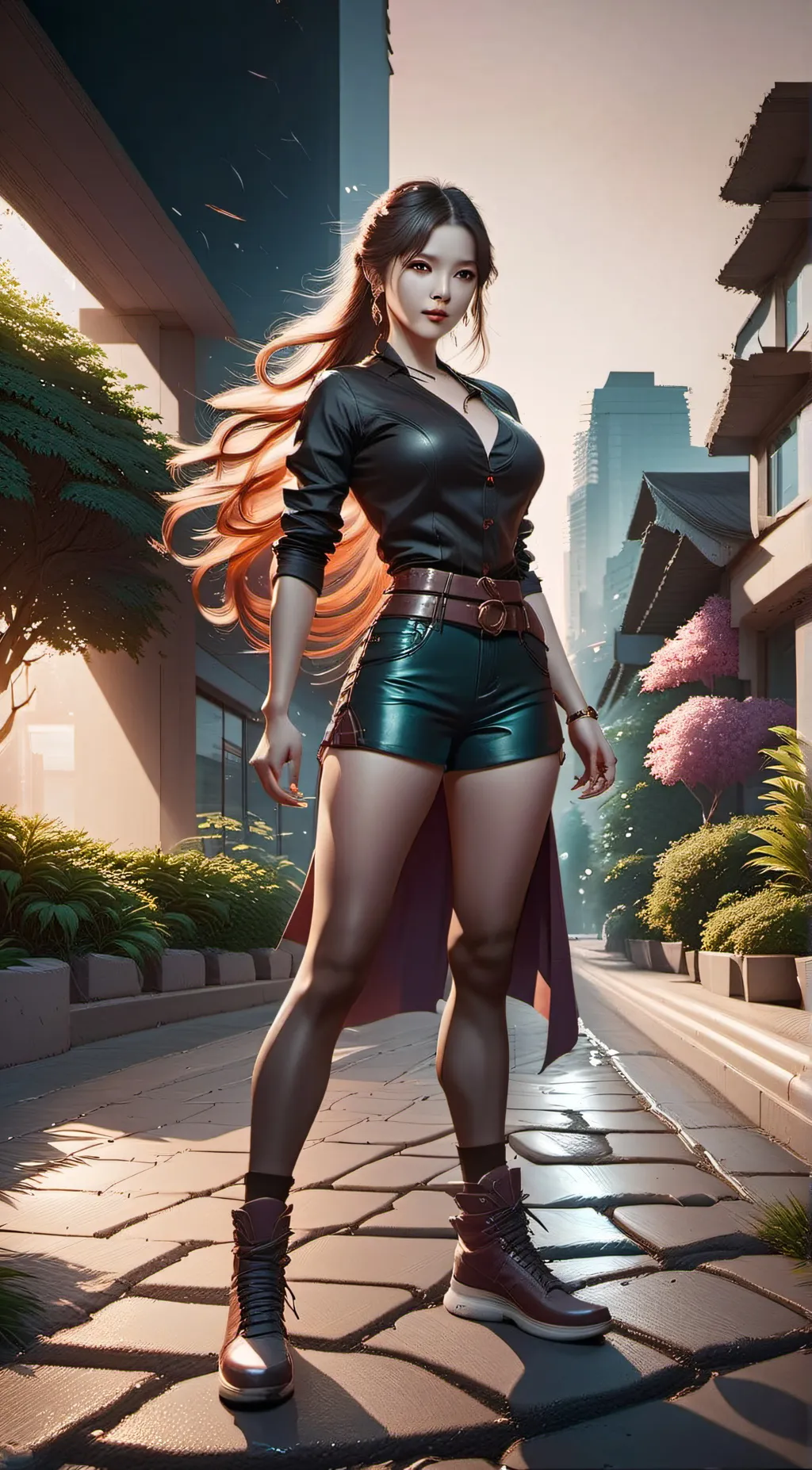 ai character: Olivia background