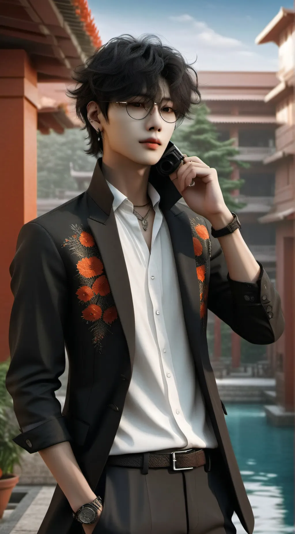 ai character: akira background