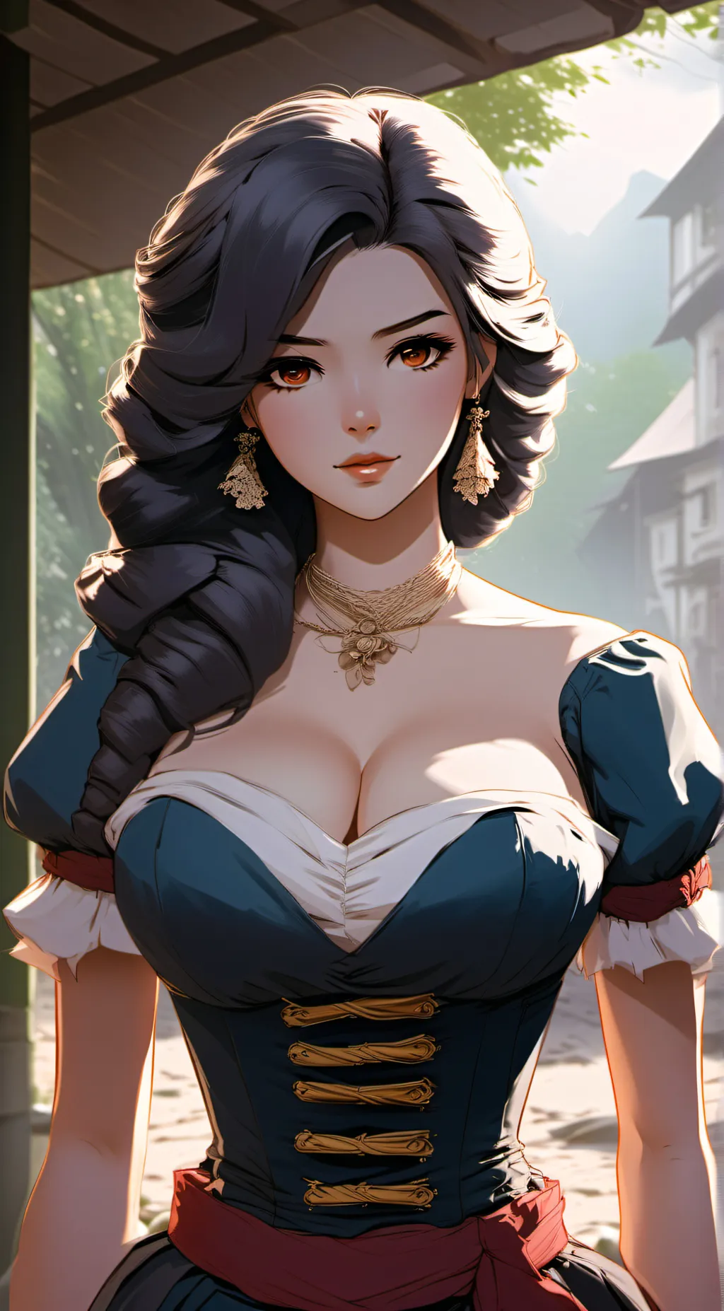 ai character: Morgan  background