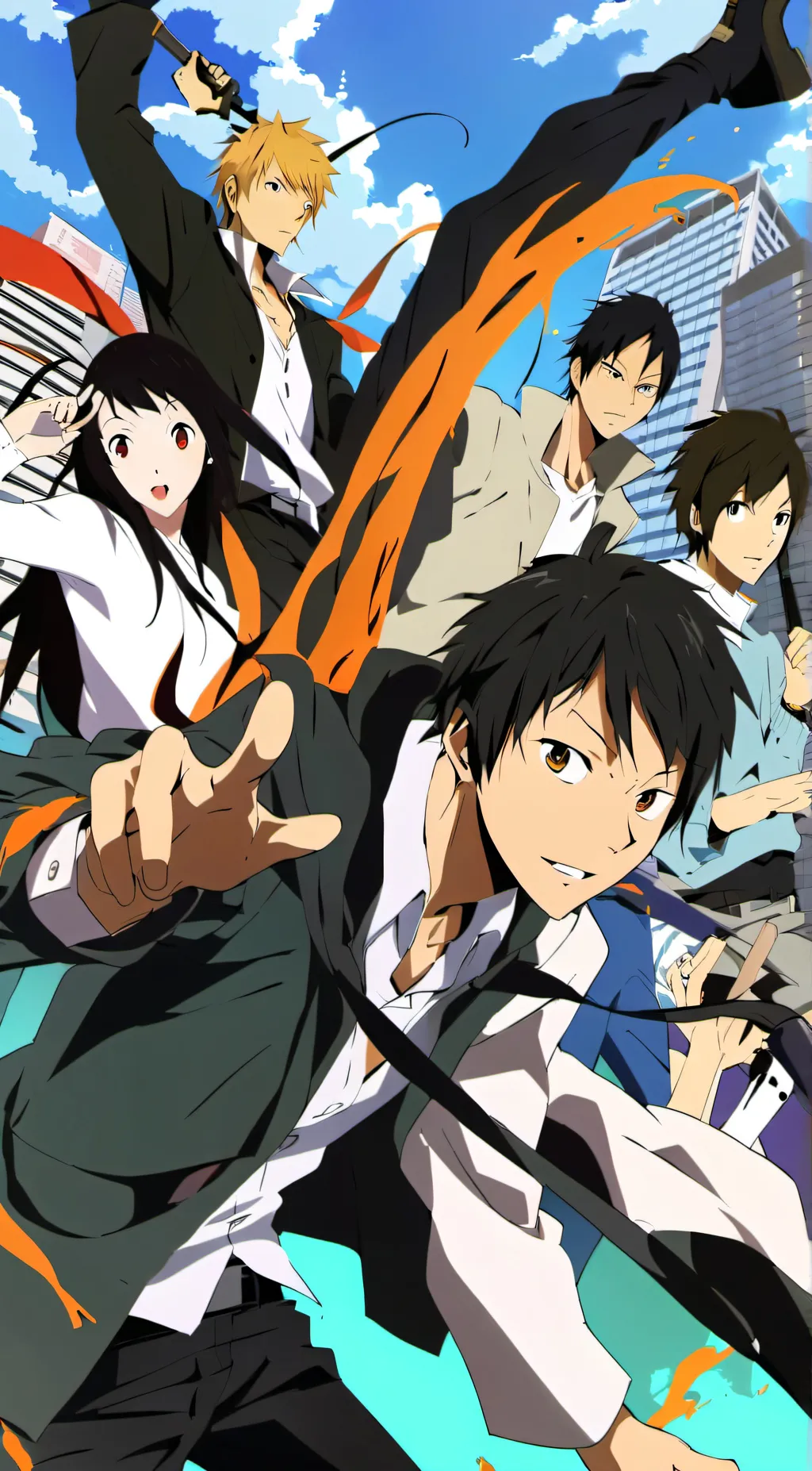 ai character: Durarara!! background
