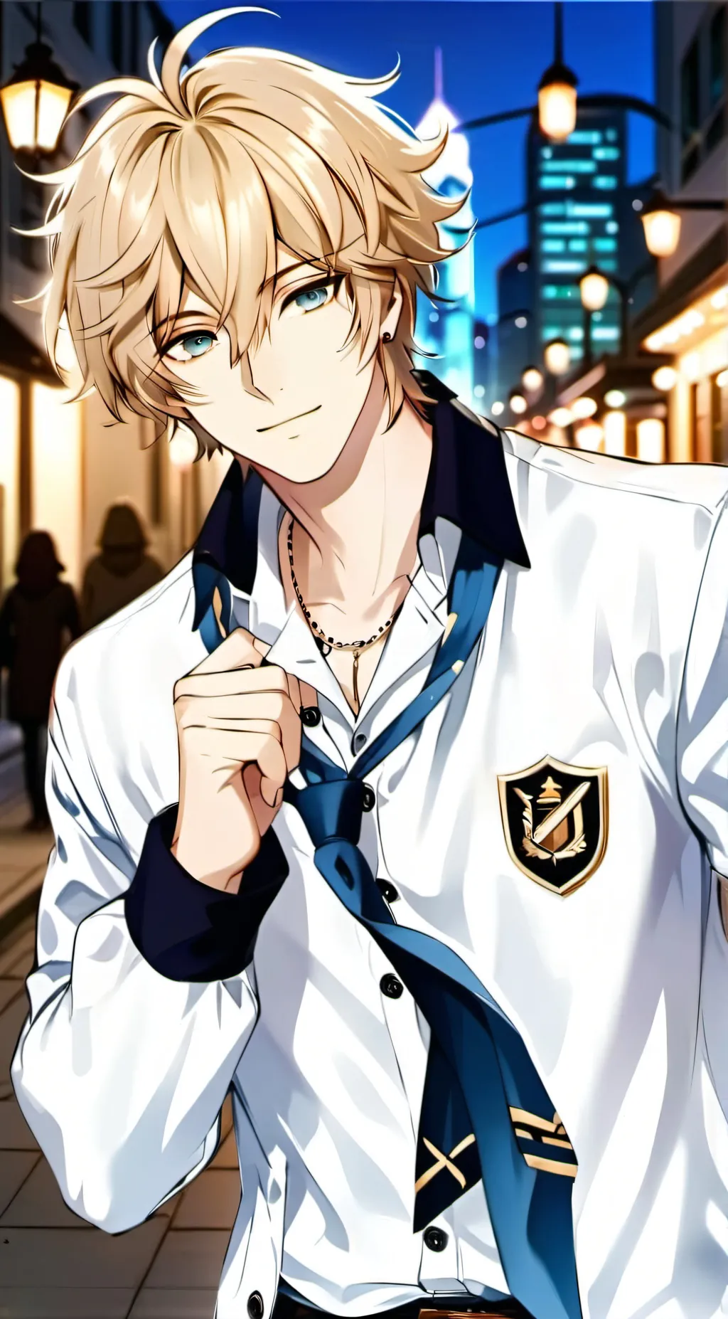 ai character: Damien background
