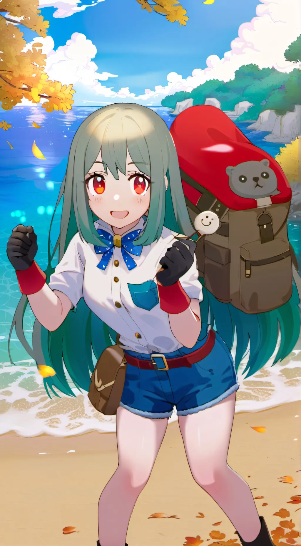 ai character: Love Caculator background