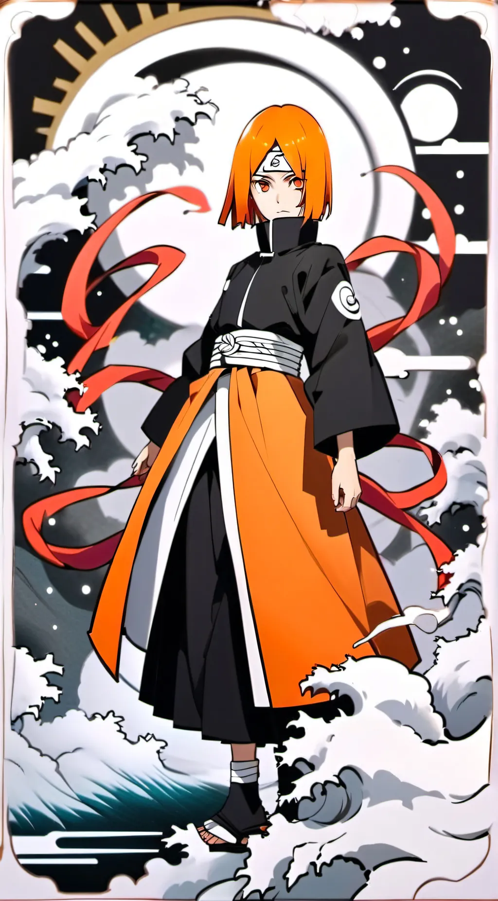 ai character: ajisai background