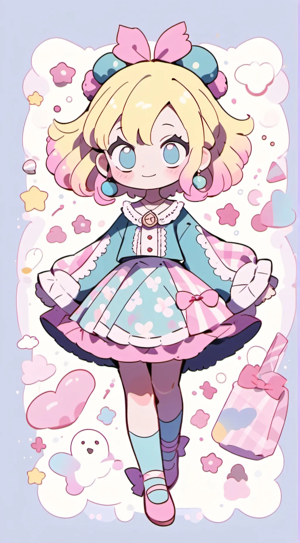 ai character: დJulietდ background