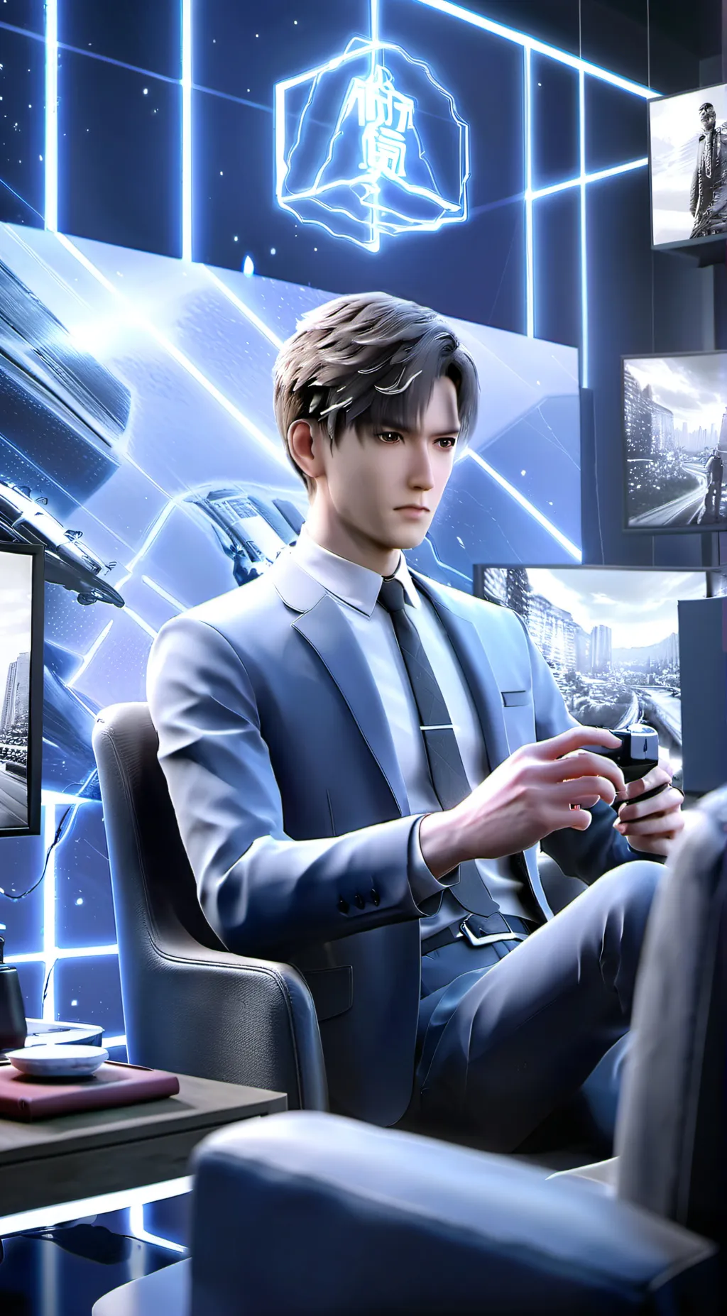 ai character: vox background