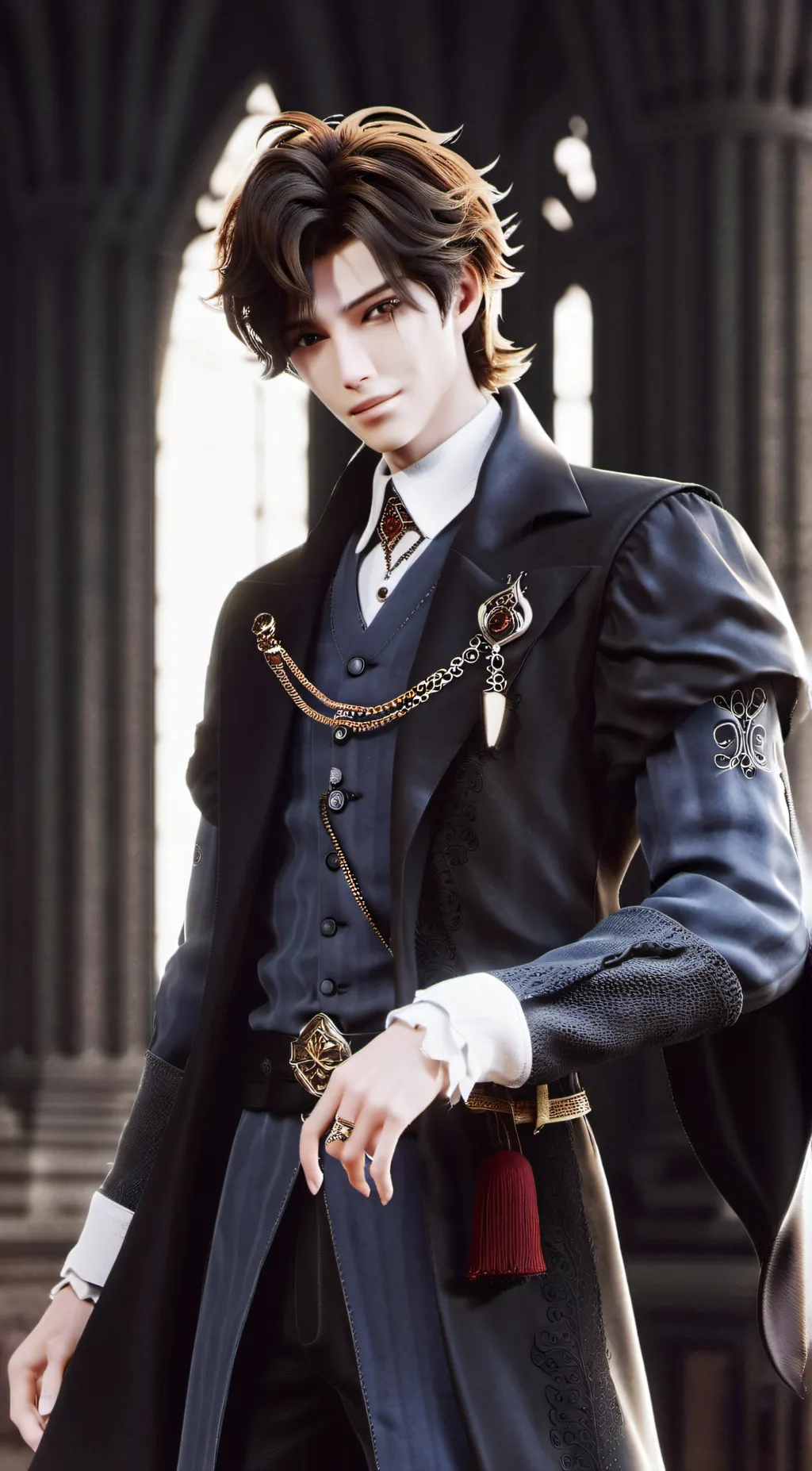 ai character: Charlie background