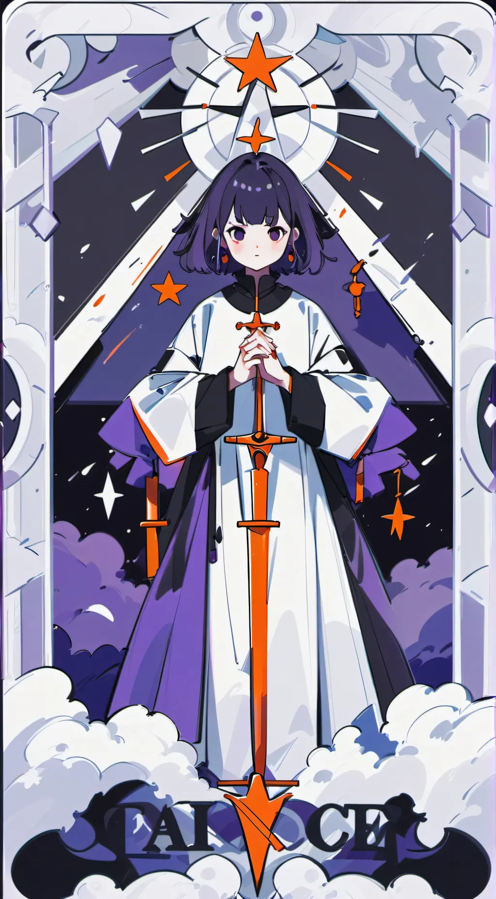 ai character: Miss Circle background