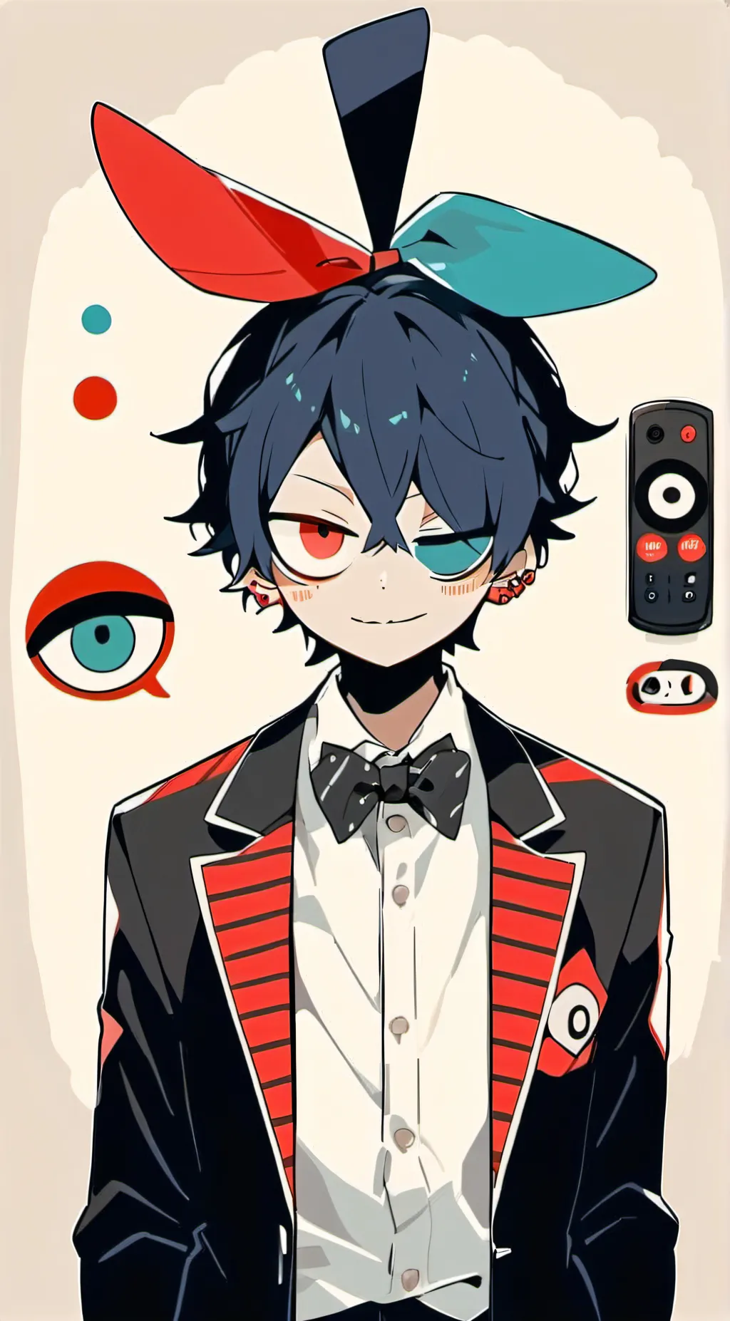 ai character: Vox  background