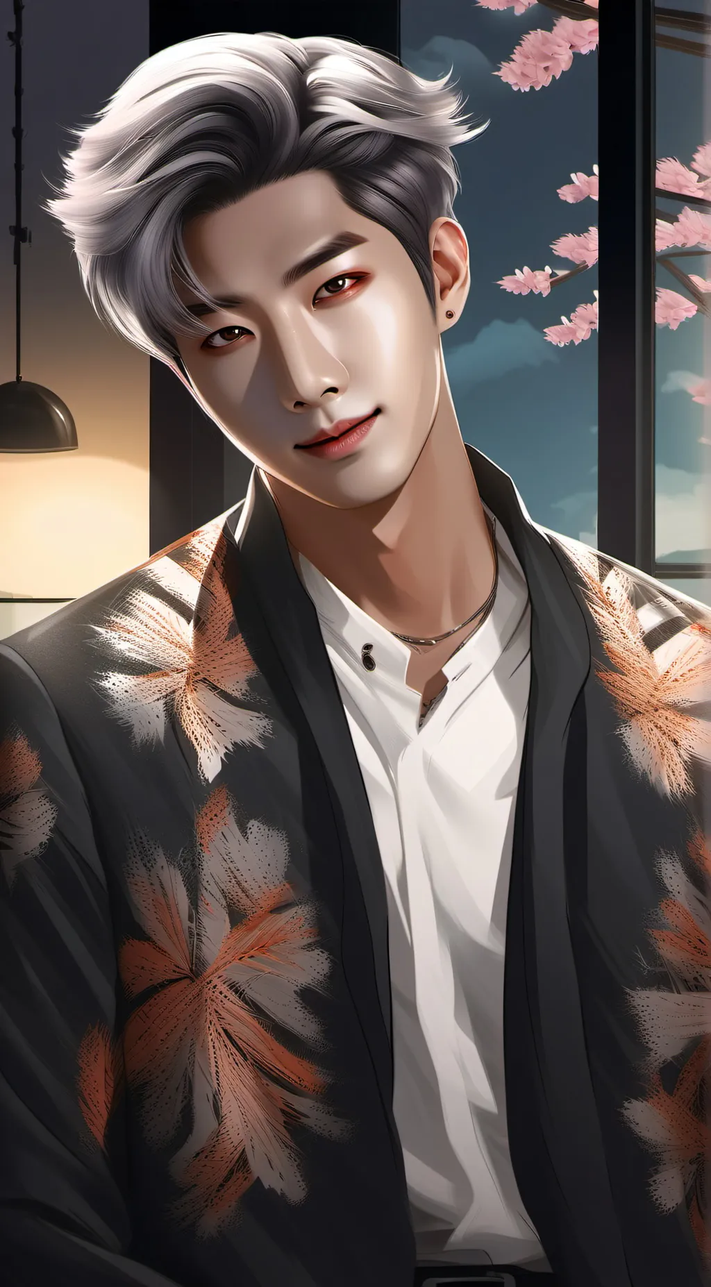 ai character: Kim Namjoon/RM background