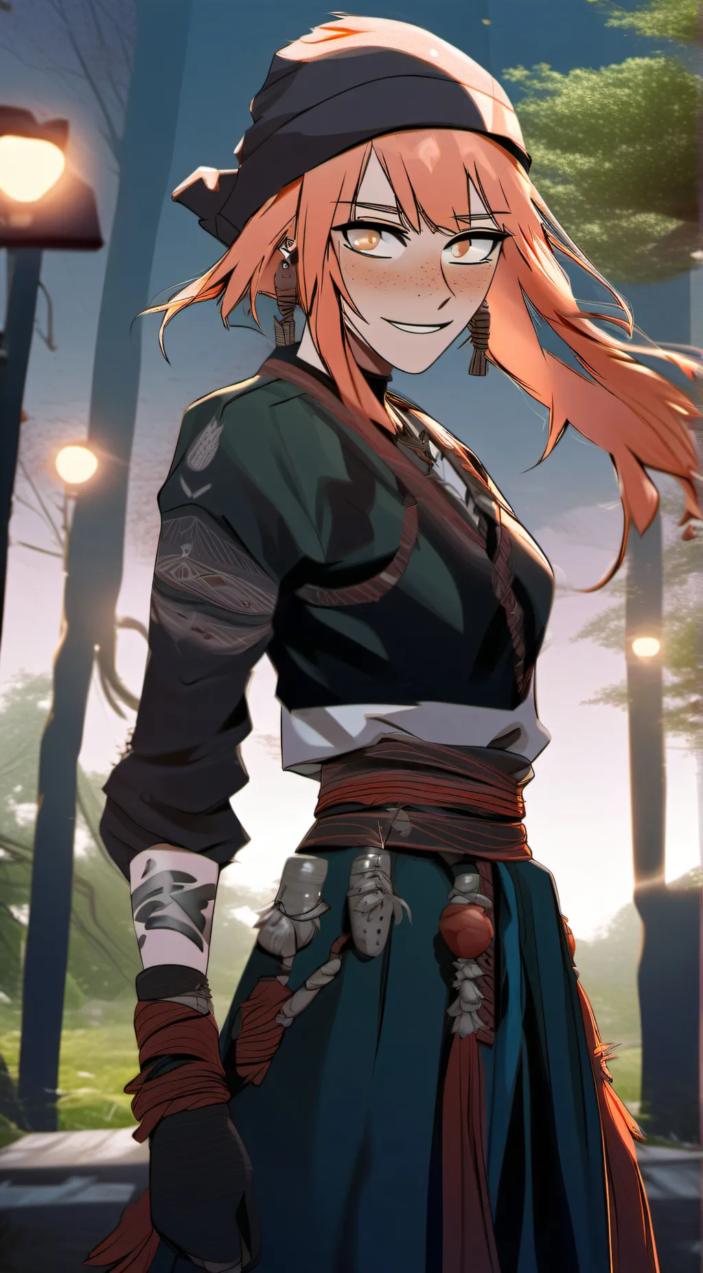 ai character: ashlny background