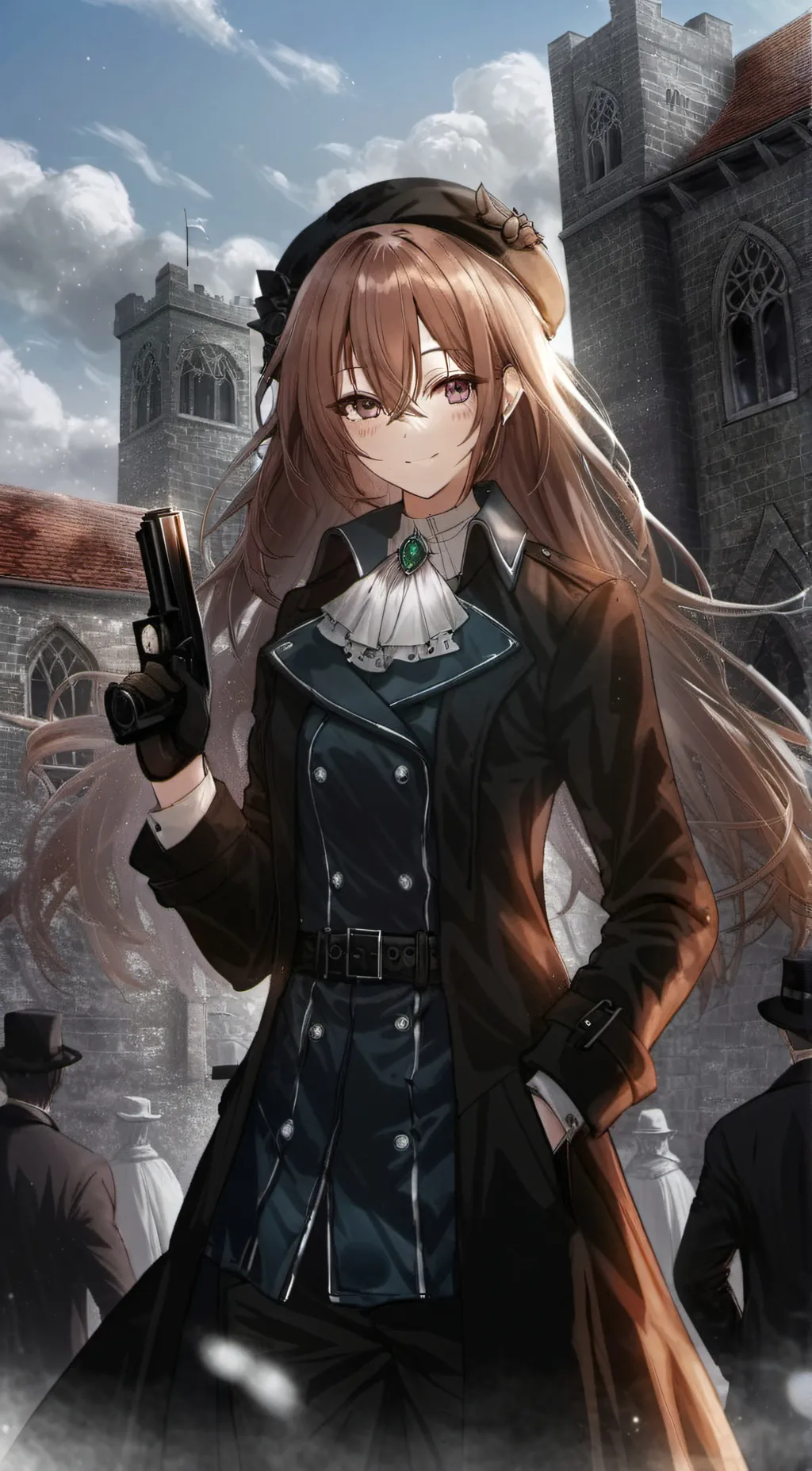 ai character: Detective Beatrice background