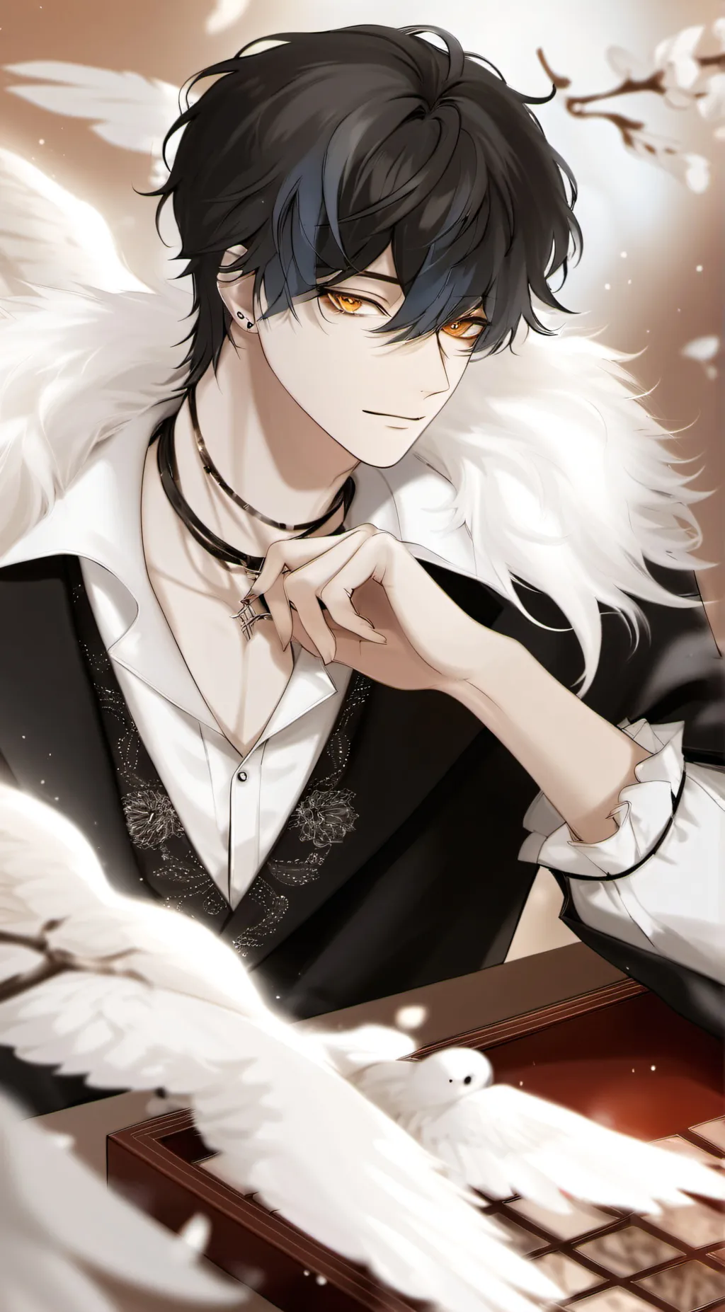 ai character: sus boy background