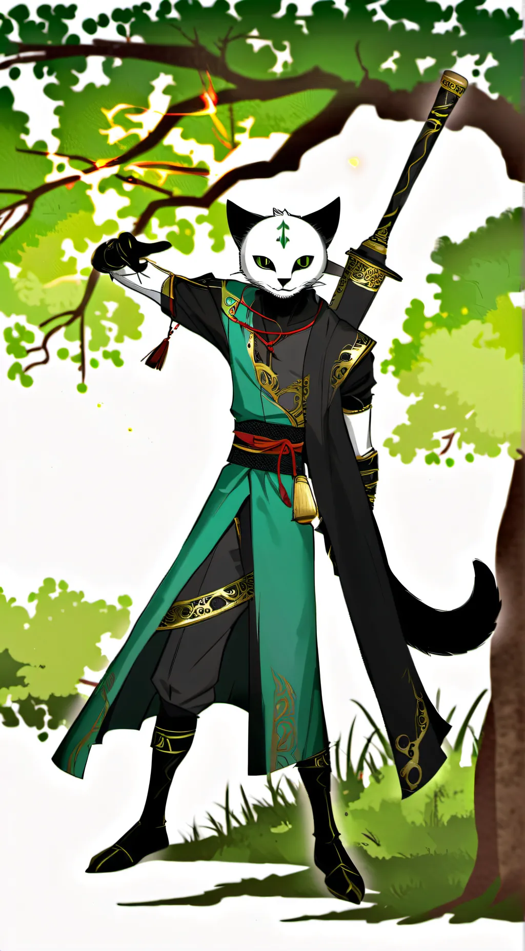 ai character: Earthquat background