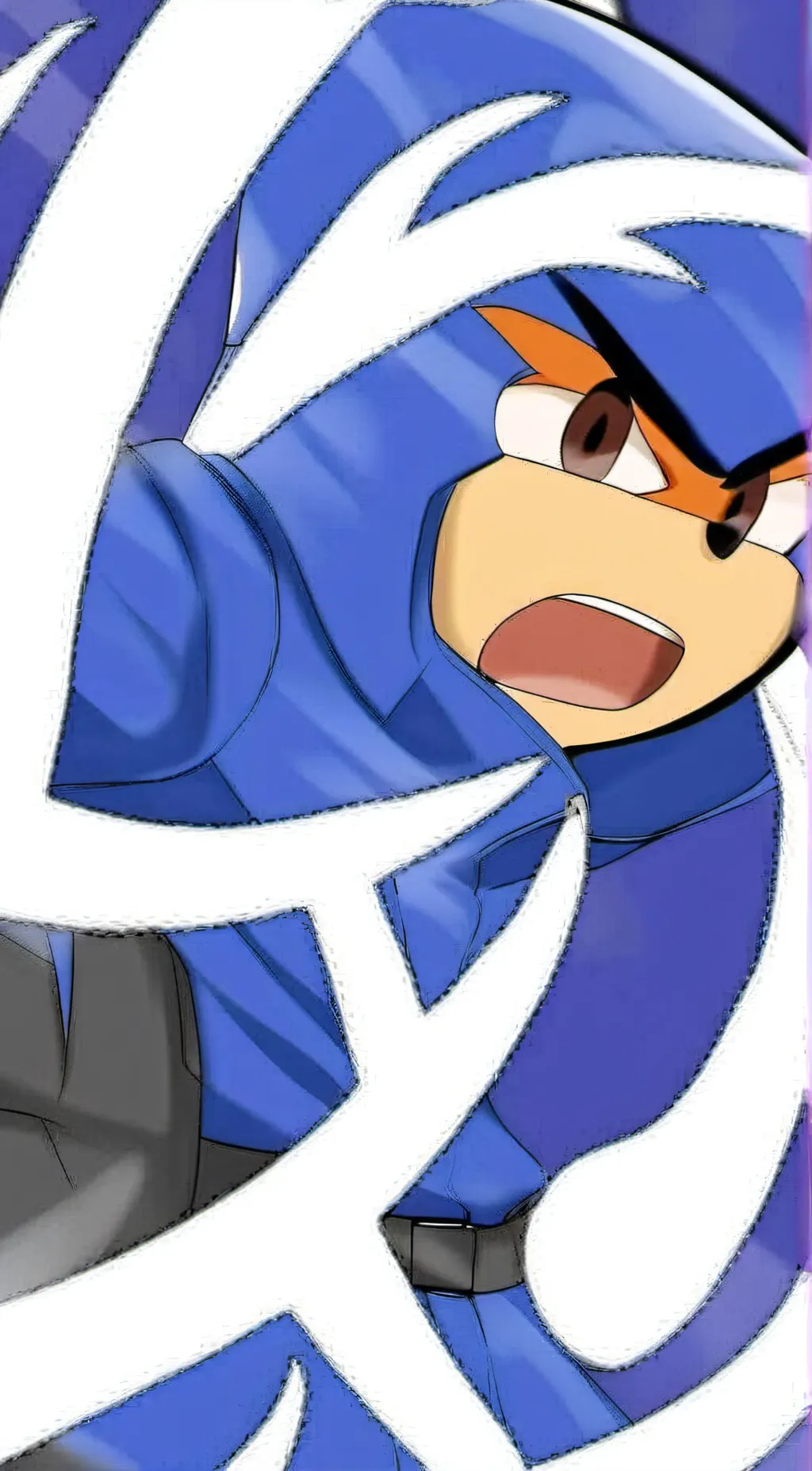 ai character: Sonic  background