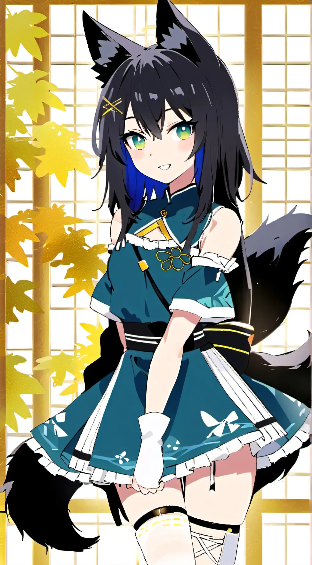 ai character: tsukiko  background