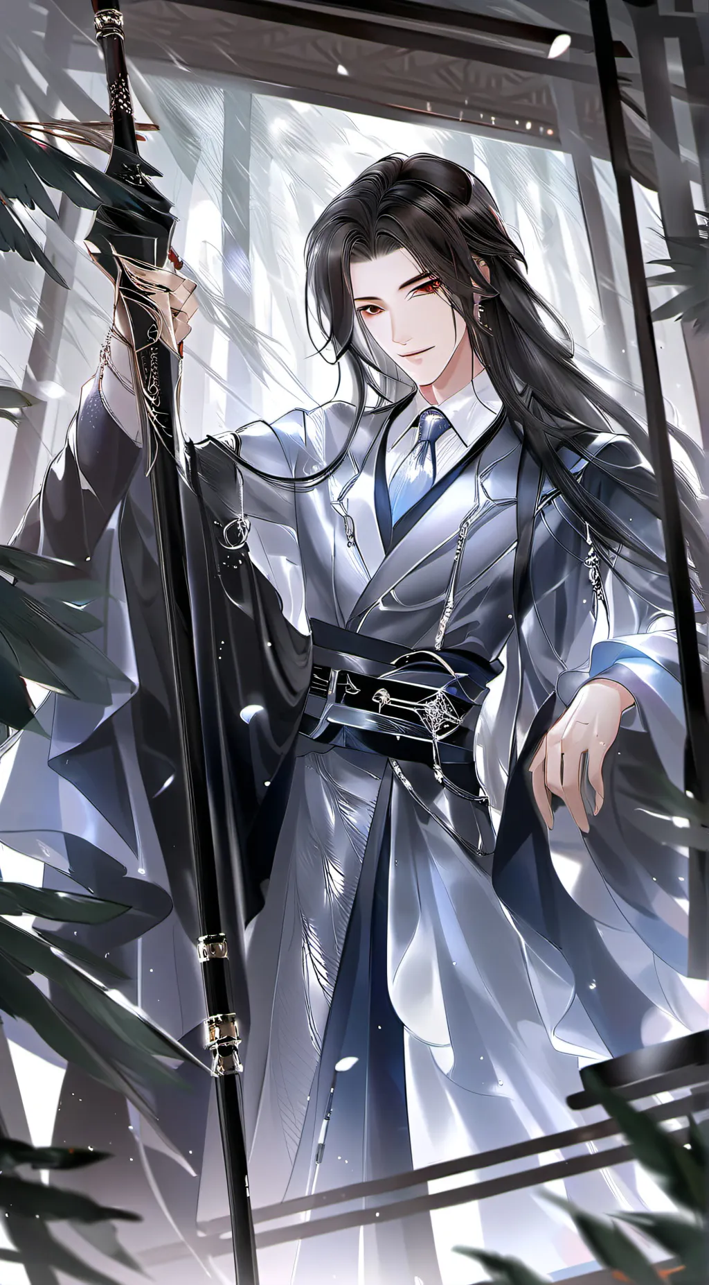 ai character: Salle background
