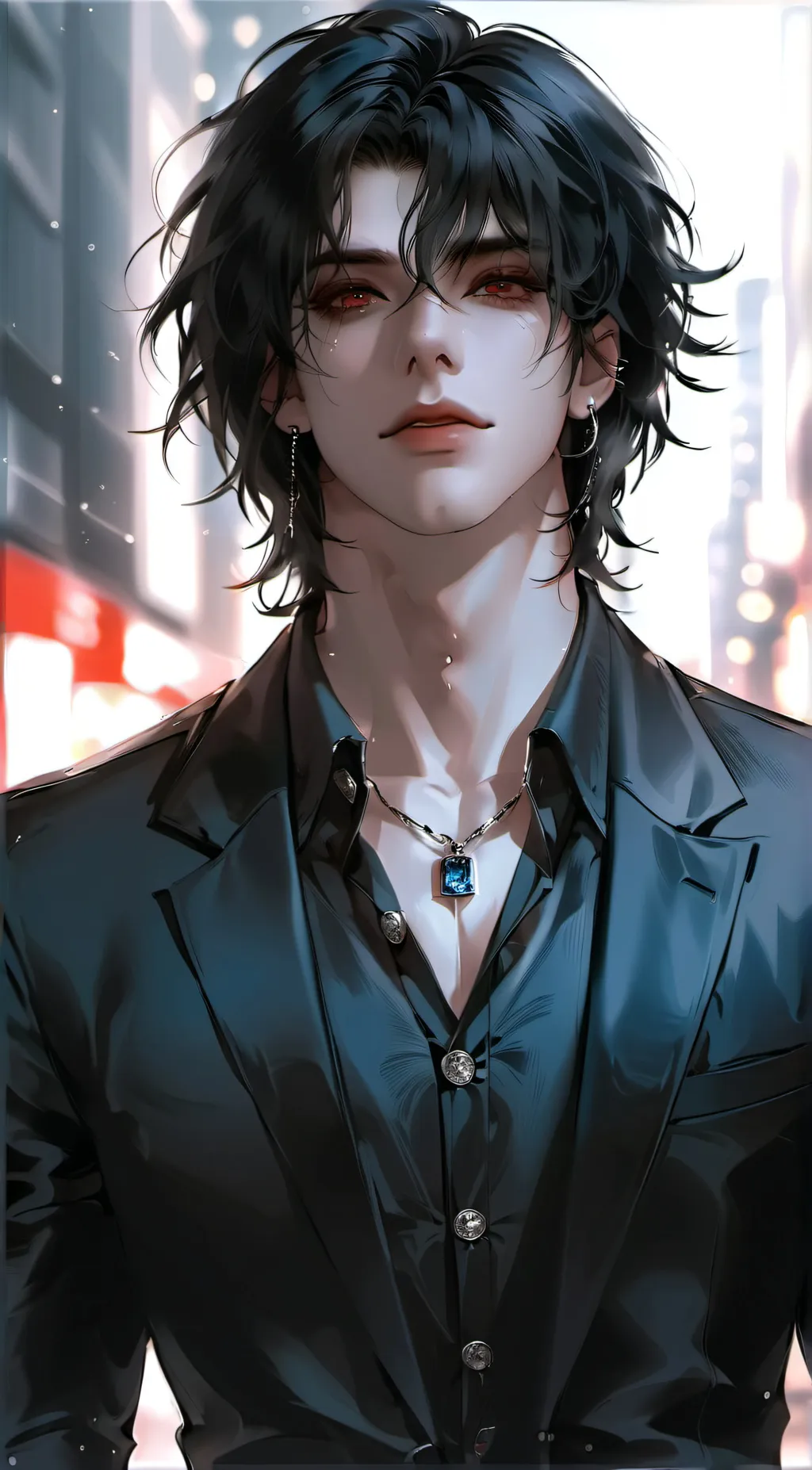 ai character: Vin background