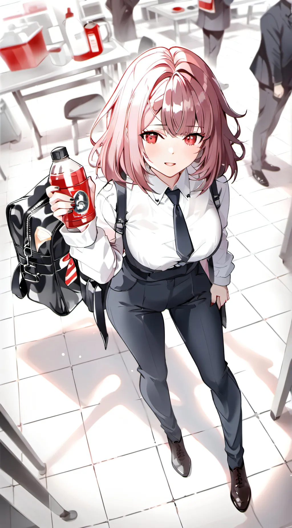 ai character: Poo prank background
