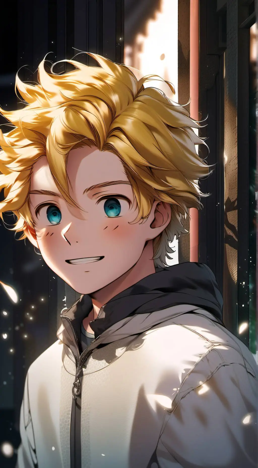 ai character: Leo background