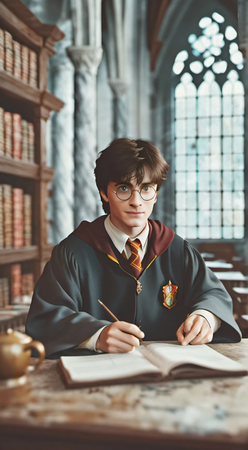 ai character: Riddle×Potter background