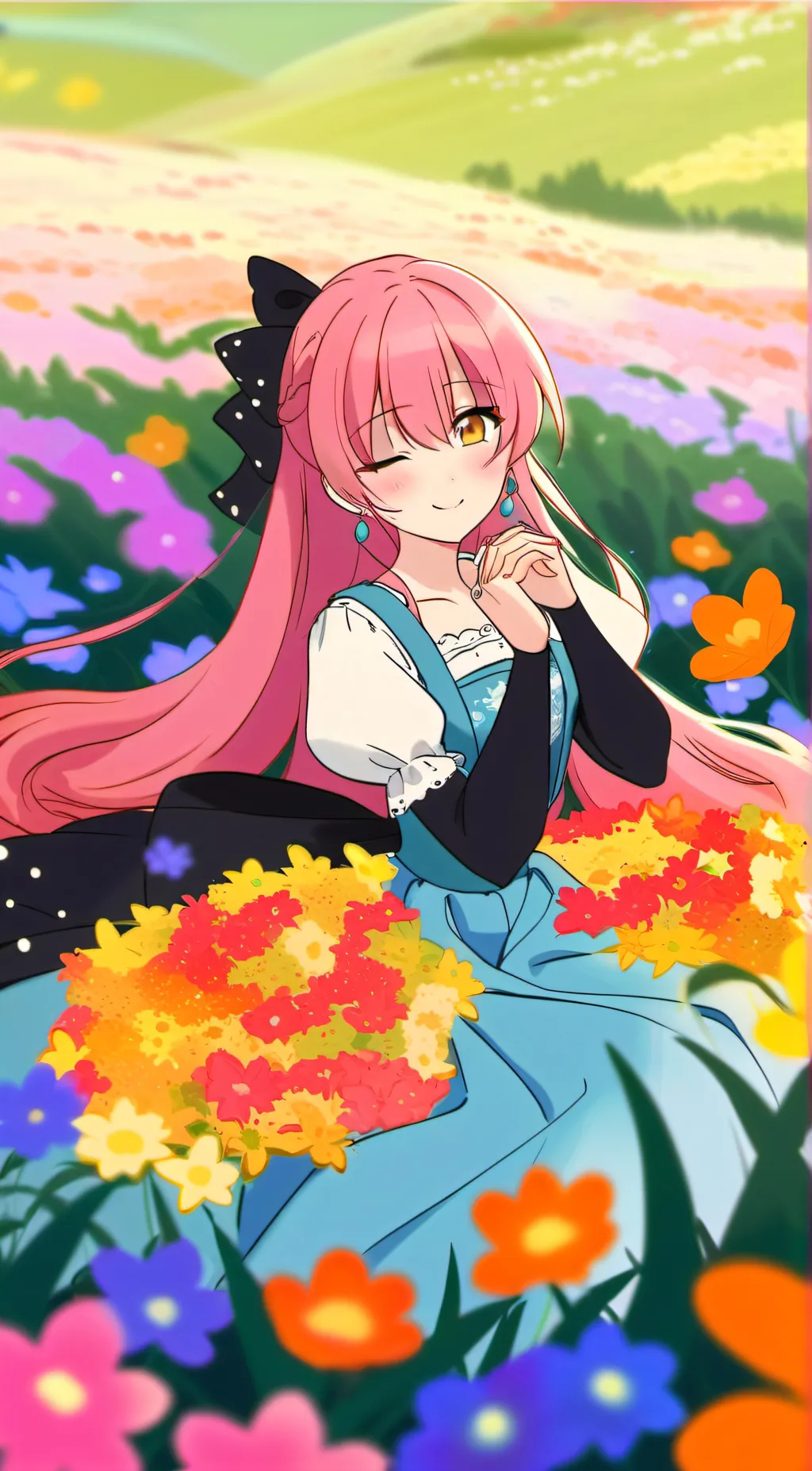 ai character: Lily background