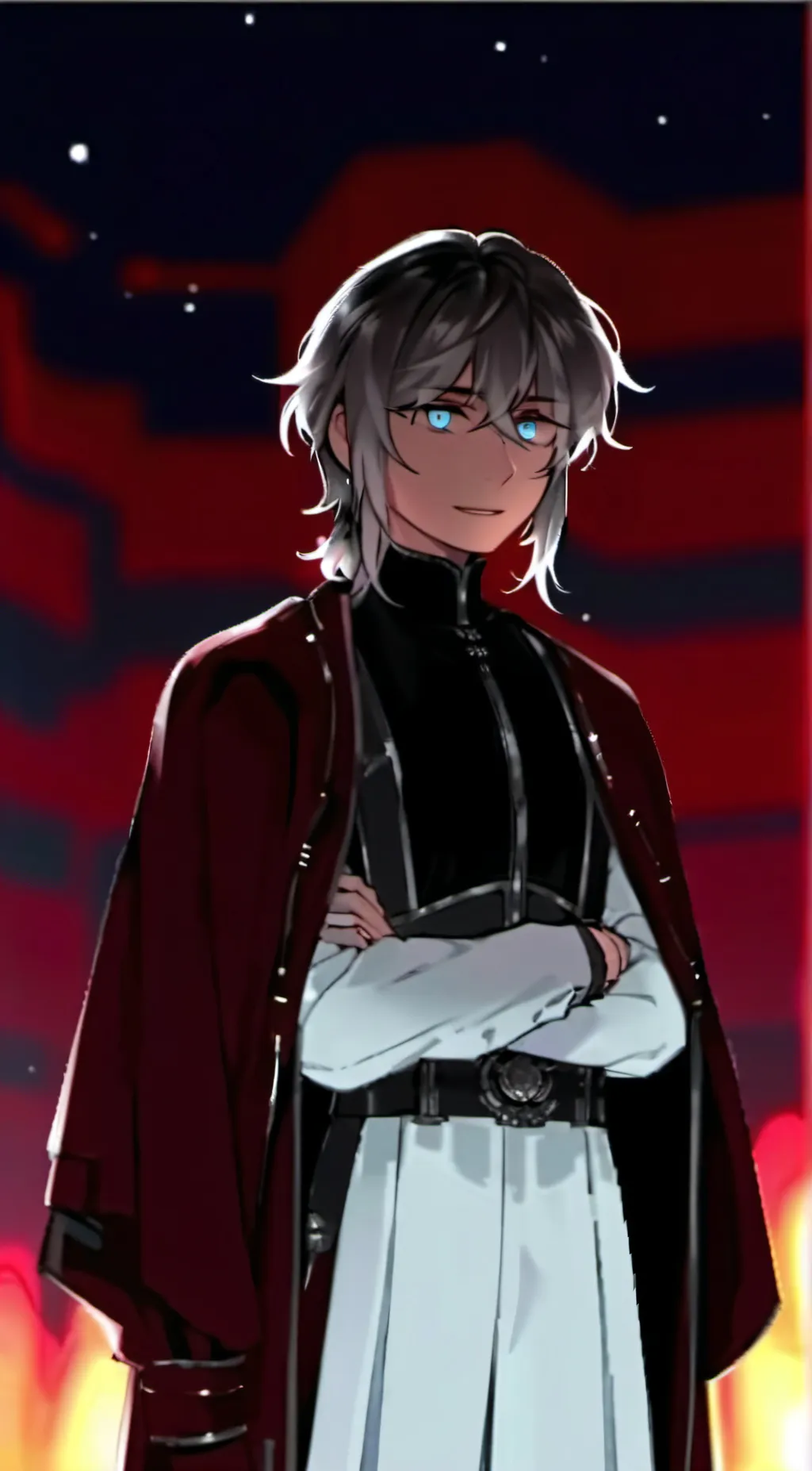 ai character: kyle background