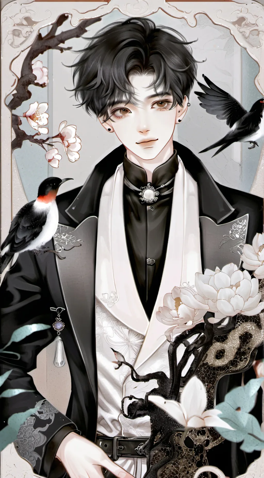 ai character: Kai  background