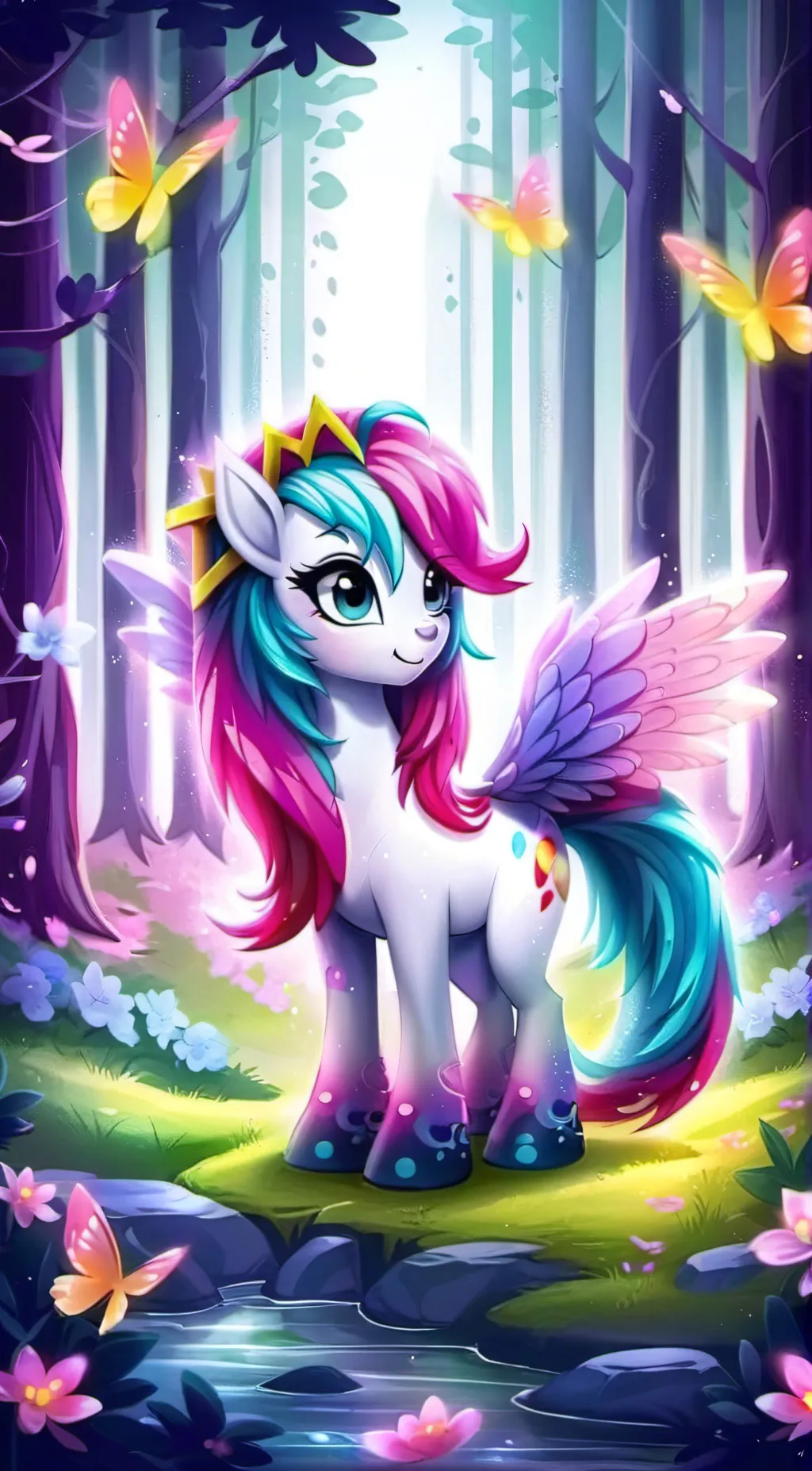 ai character: Raina background