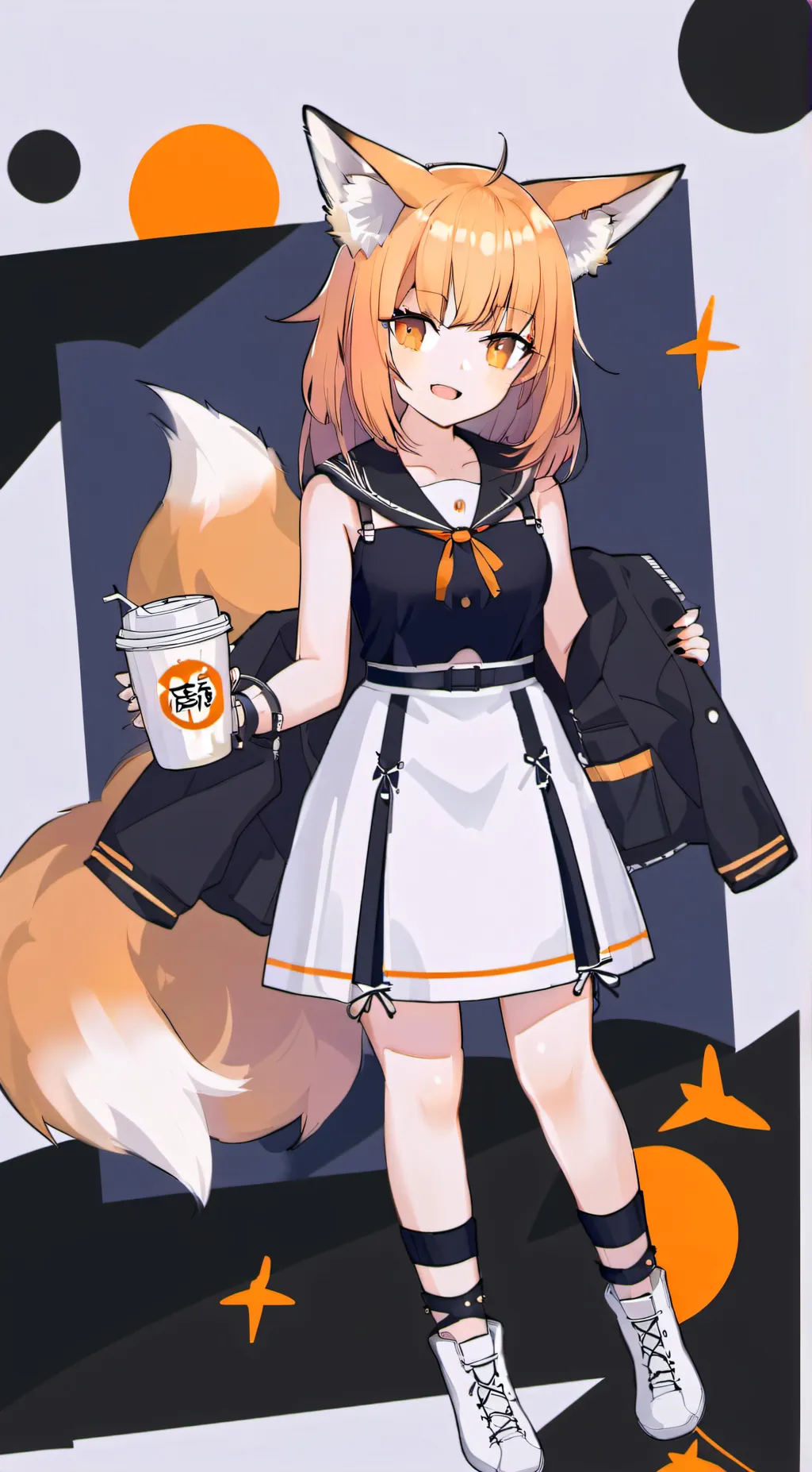 ai character: mayuka  background