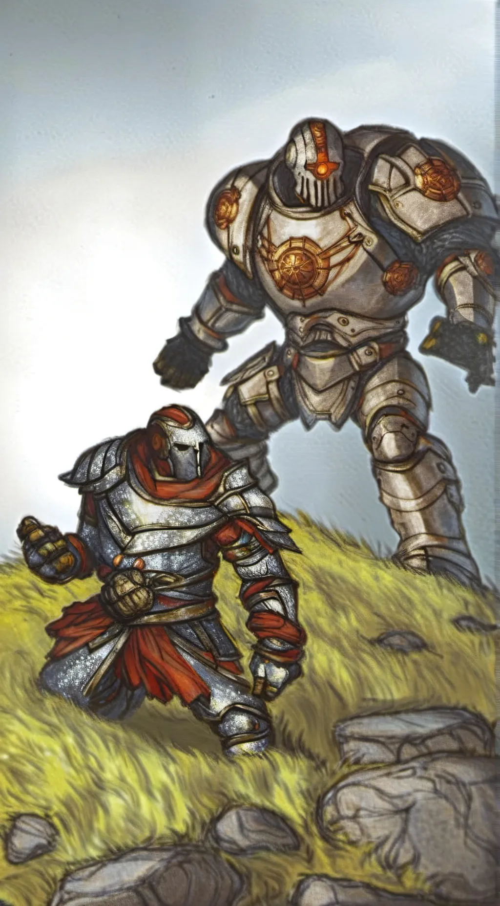 ai character: treak and scout  background