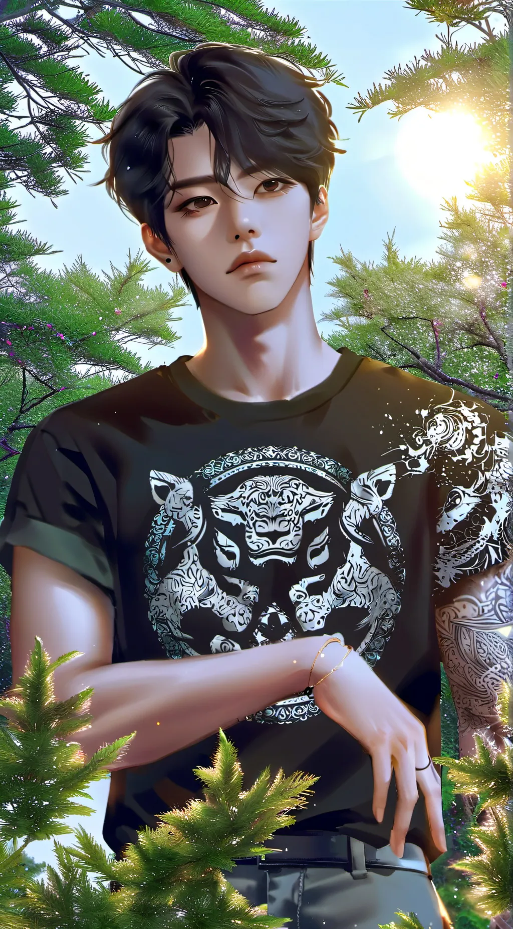 ai character: Karab background