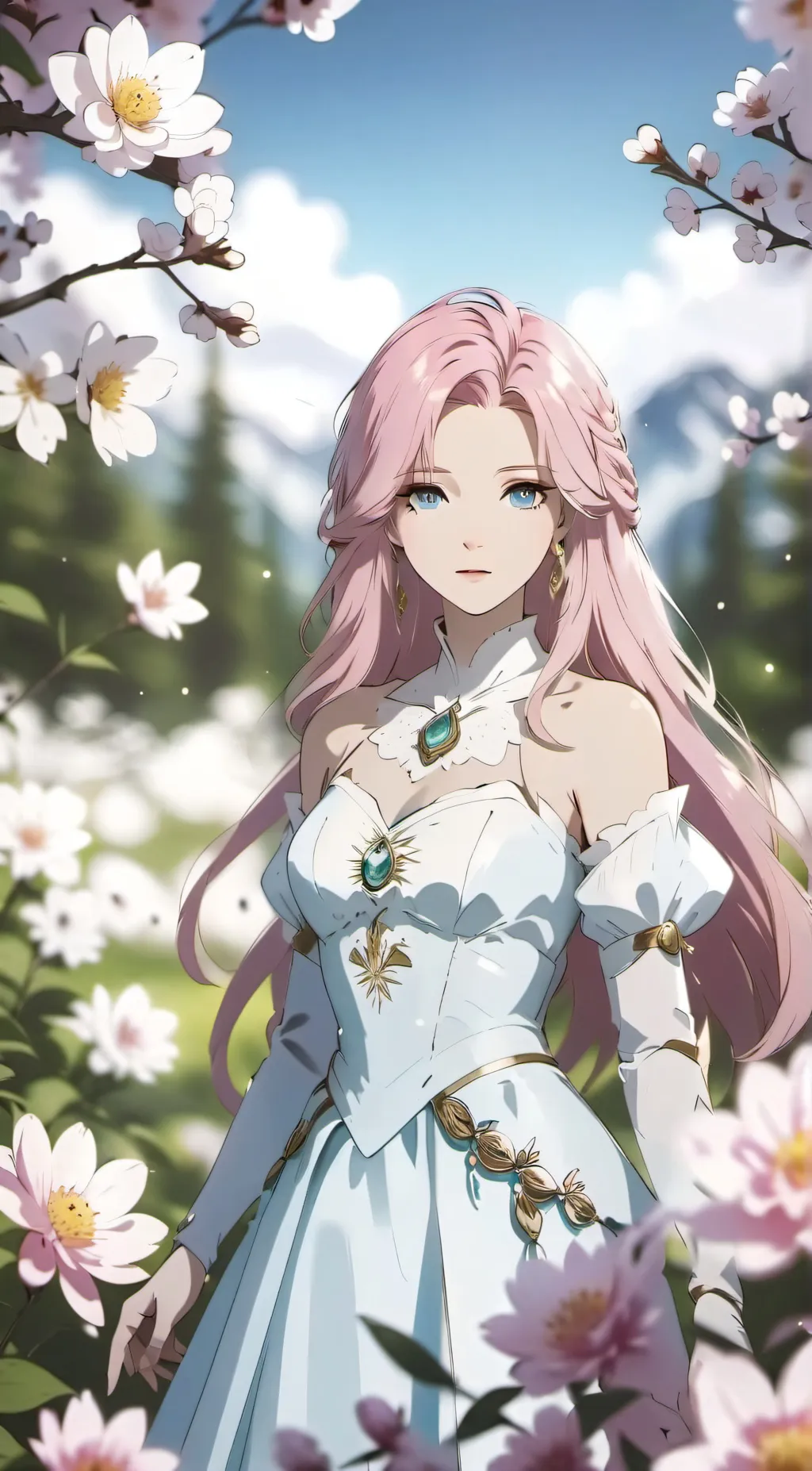 ai character: Aria background