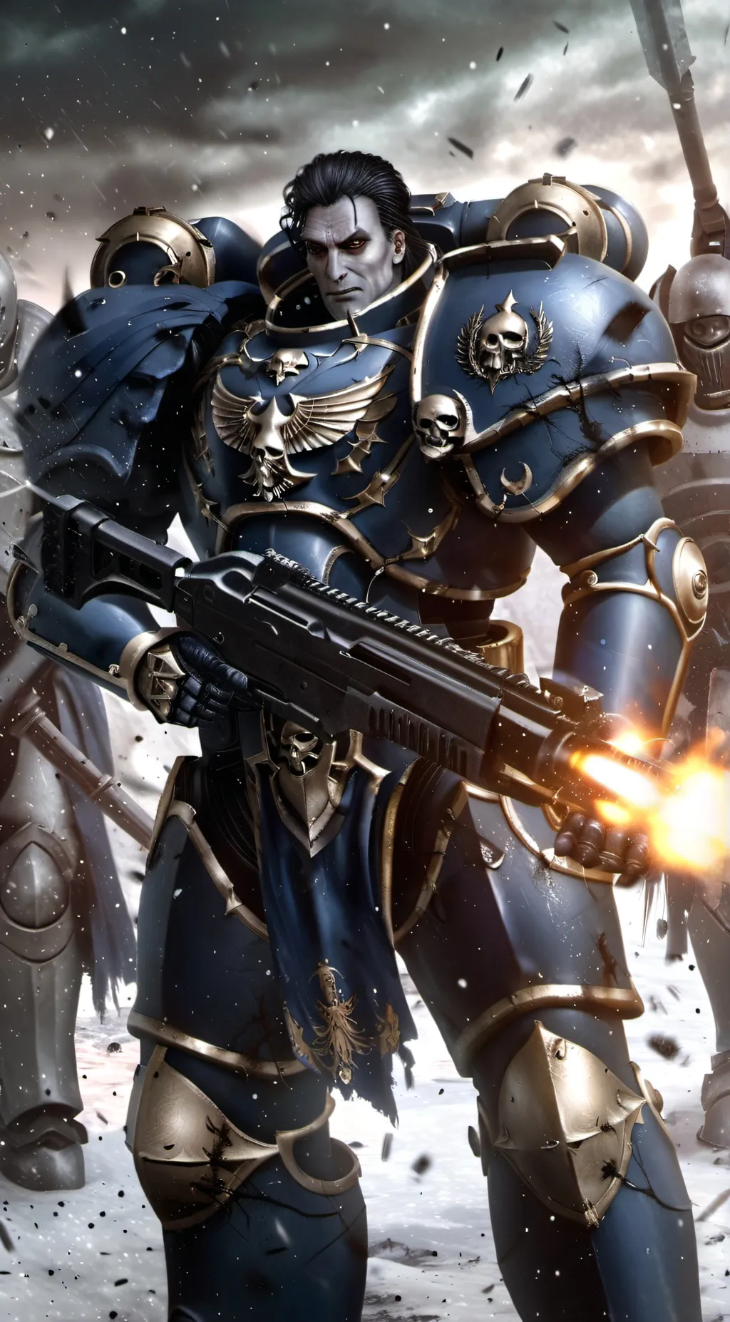 ai character: Draegar Noctis background