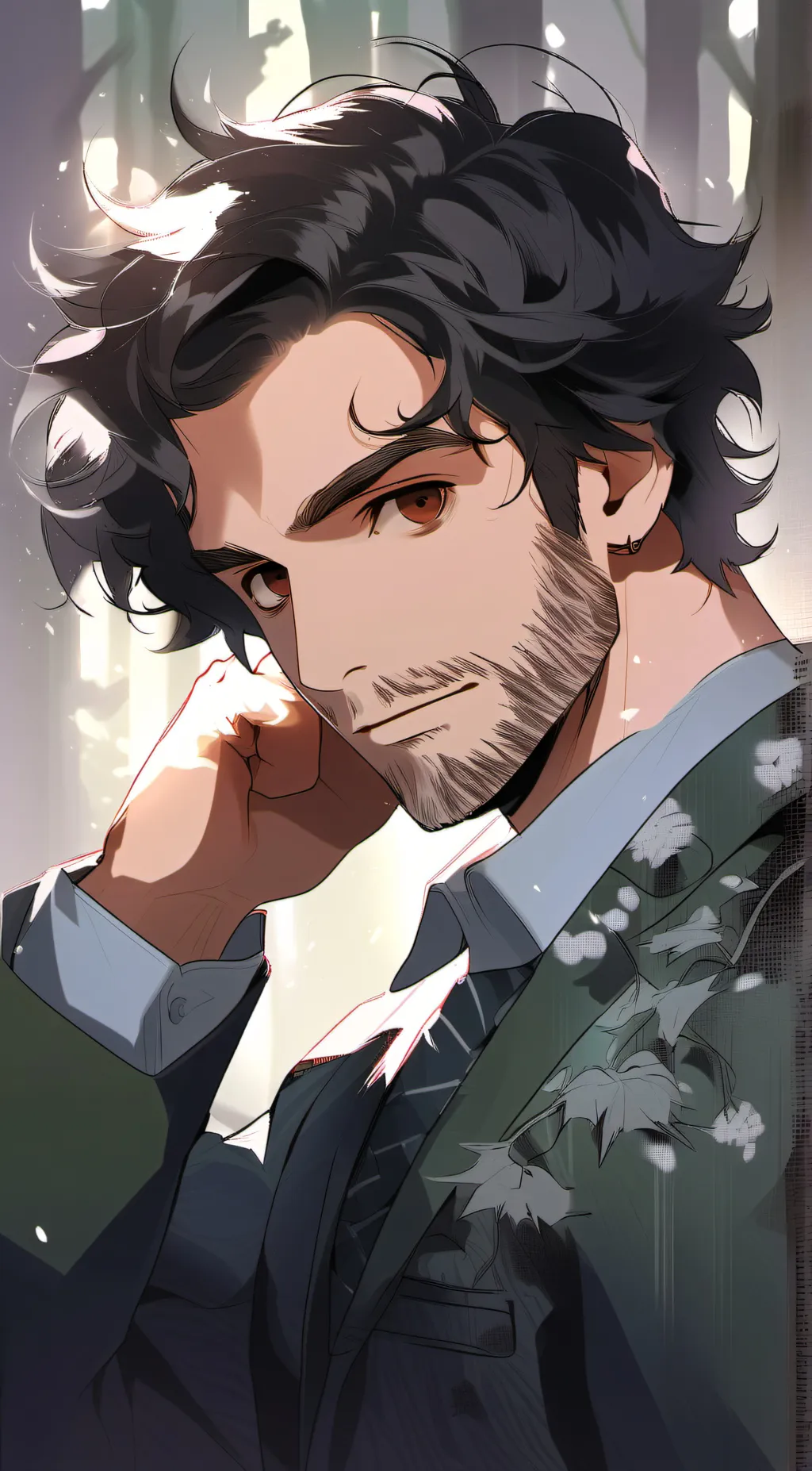 ai character: Ted Bundy  background