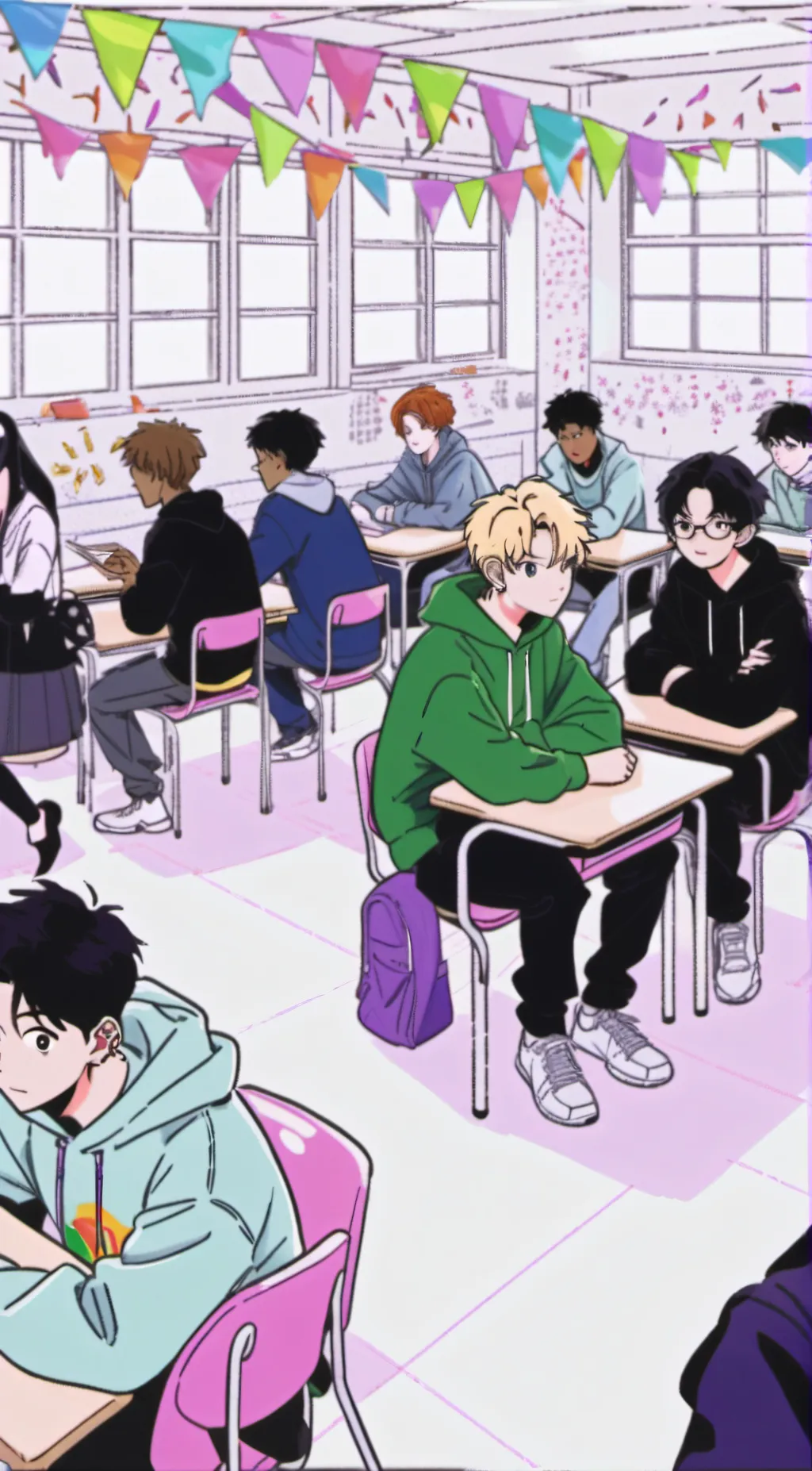 ai character: Class 1-A (MHA) background