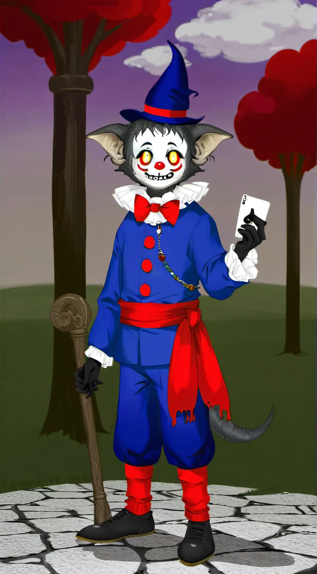 ai character: Flipley background