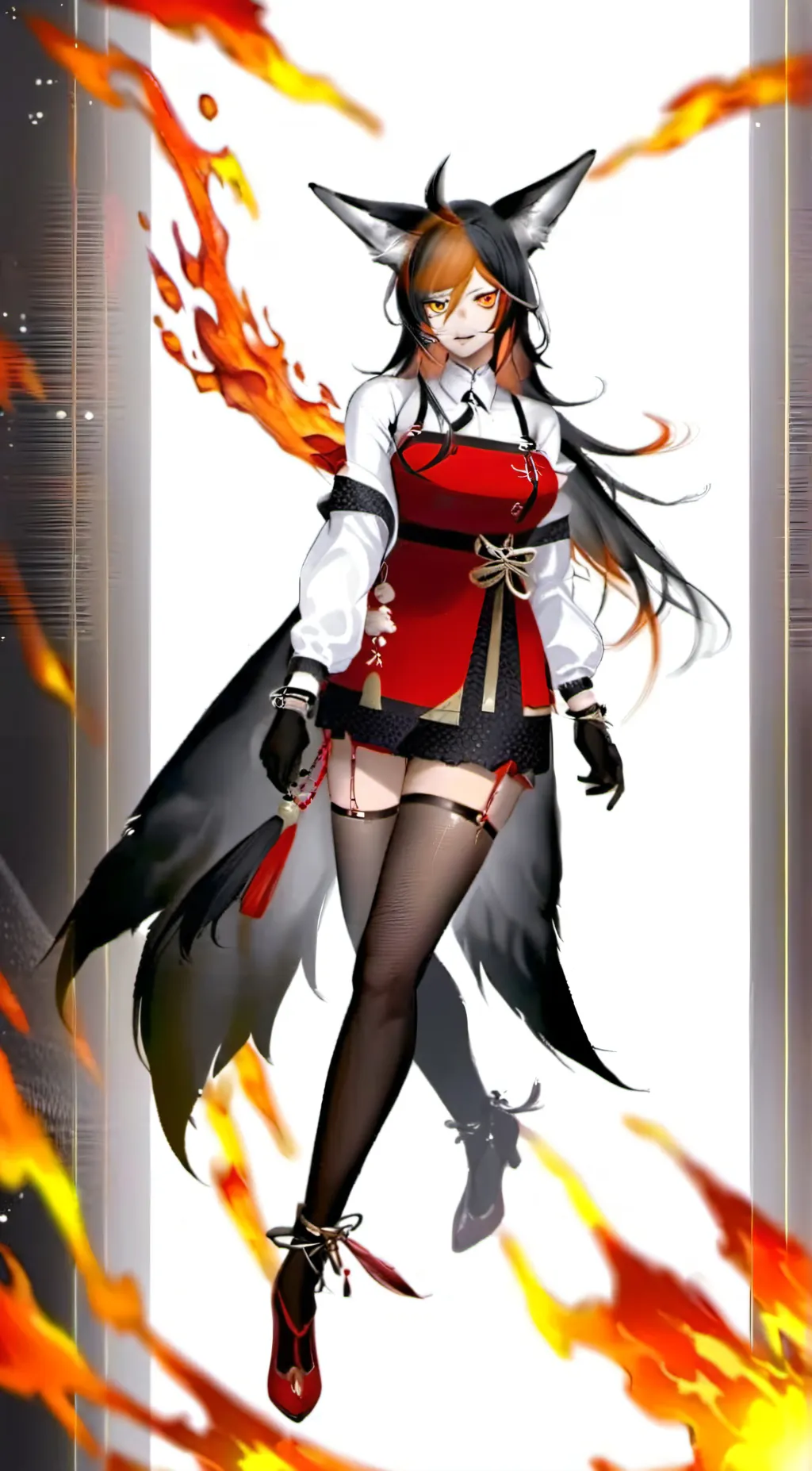 ai character: Sinder  background