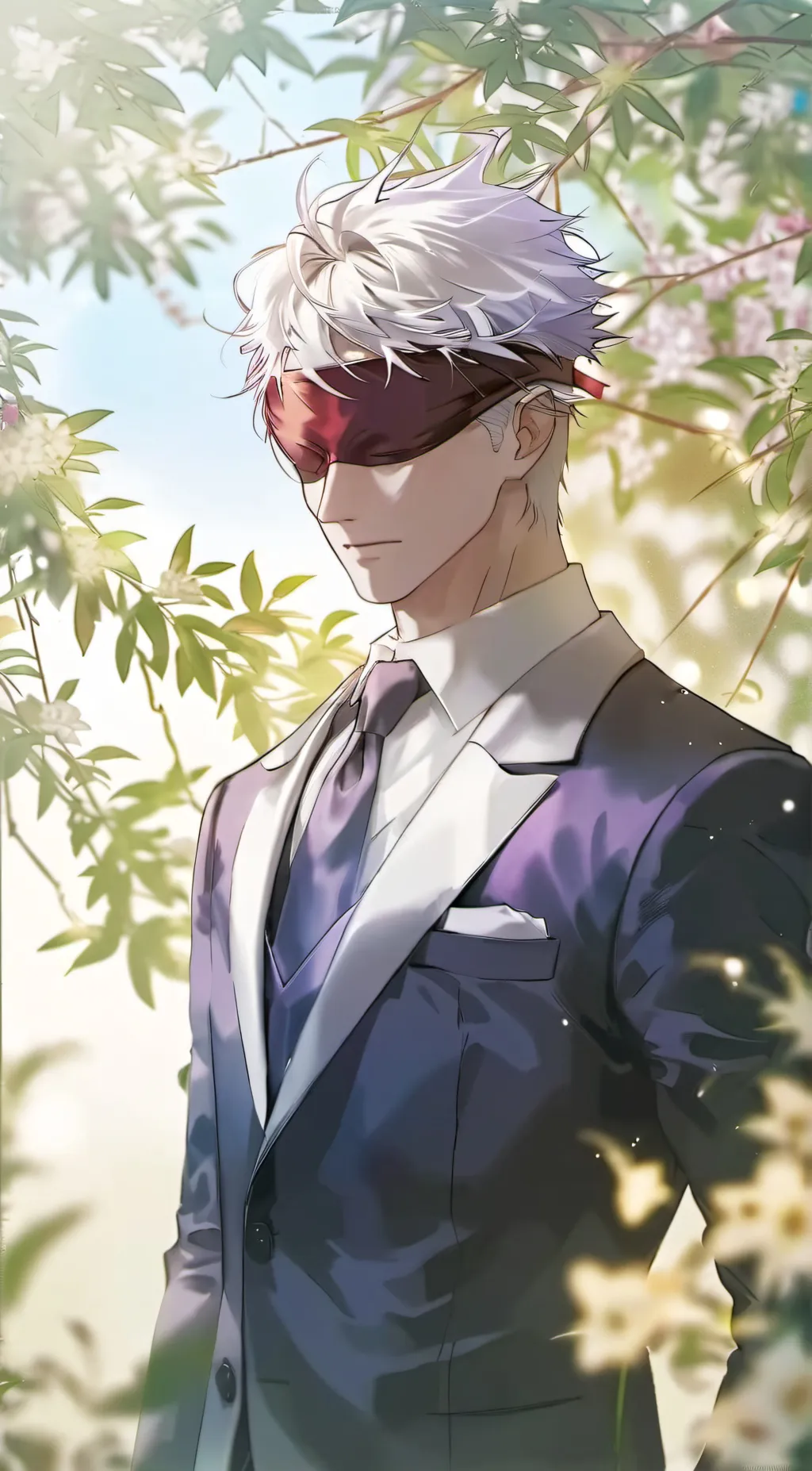 ai character: gojo background